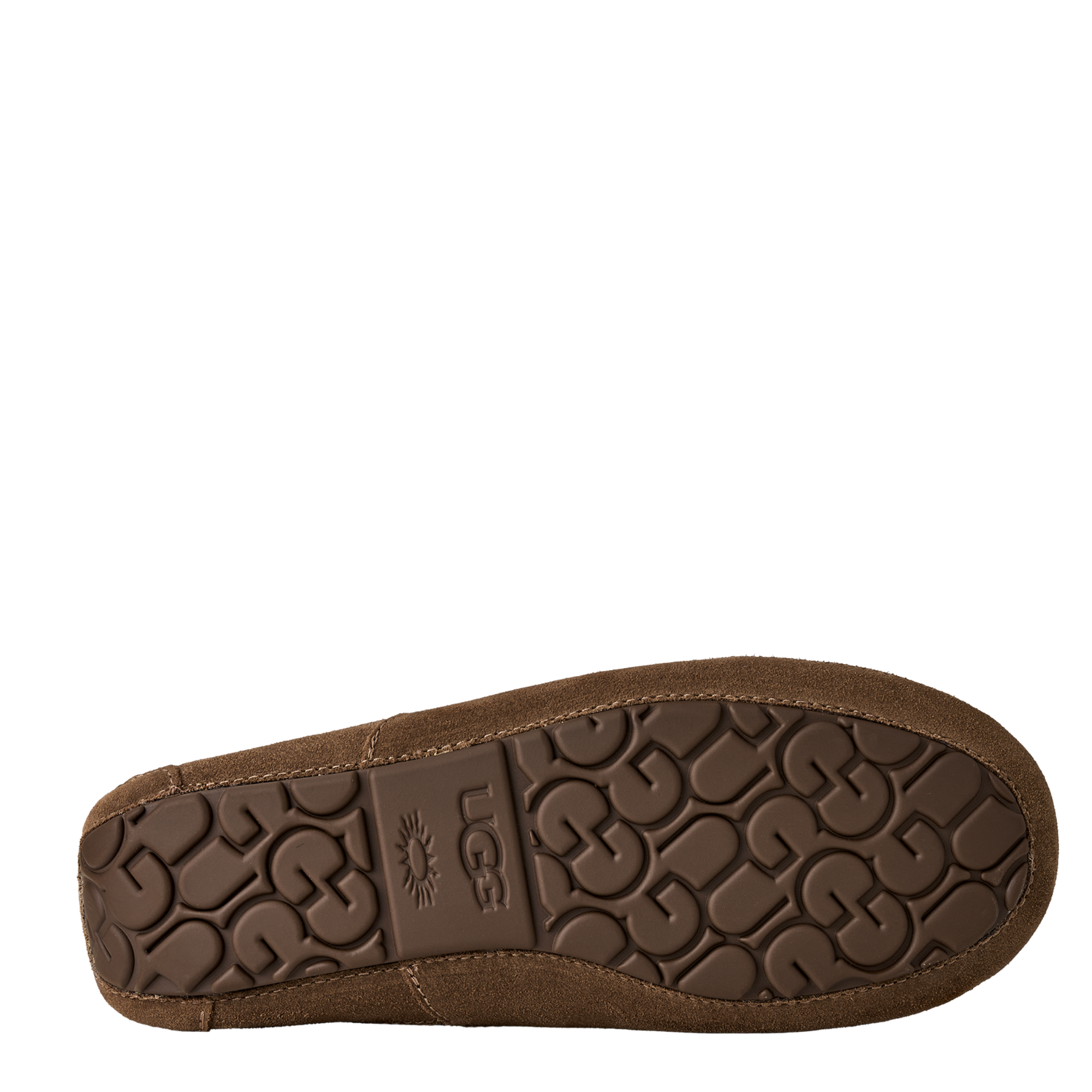 Mens UGG Light Bronze Ascot Slippers