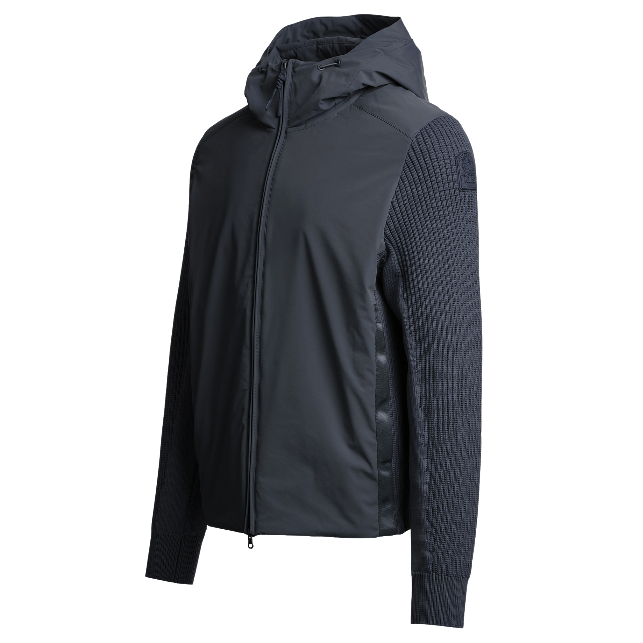 Mens Parajumpers Nine Iron Rocher River Tech Knit Hybrid Jacket
