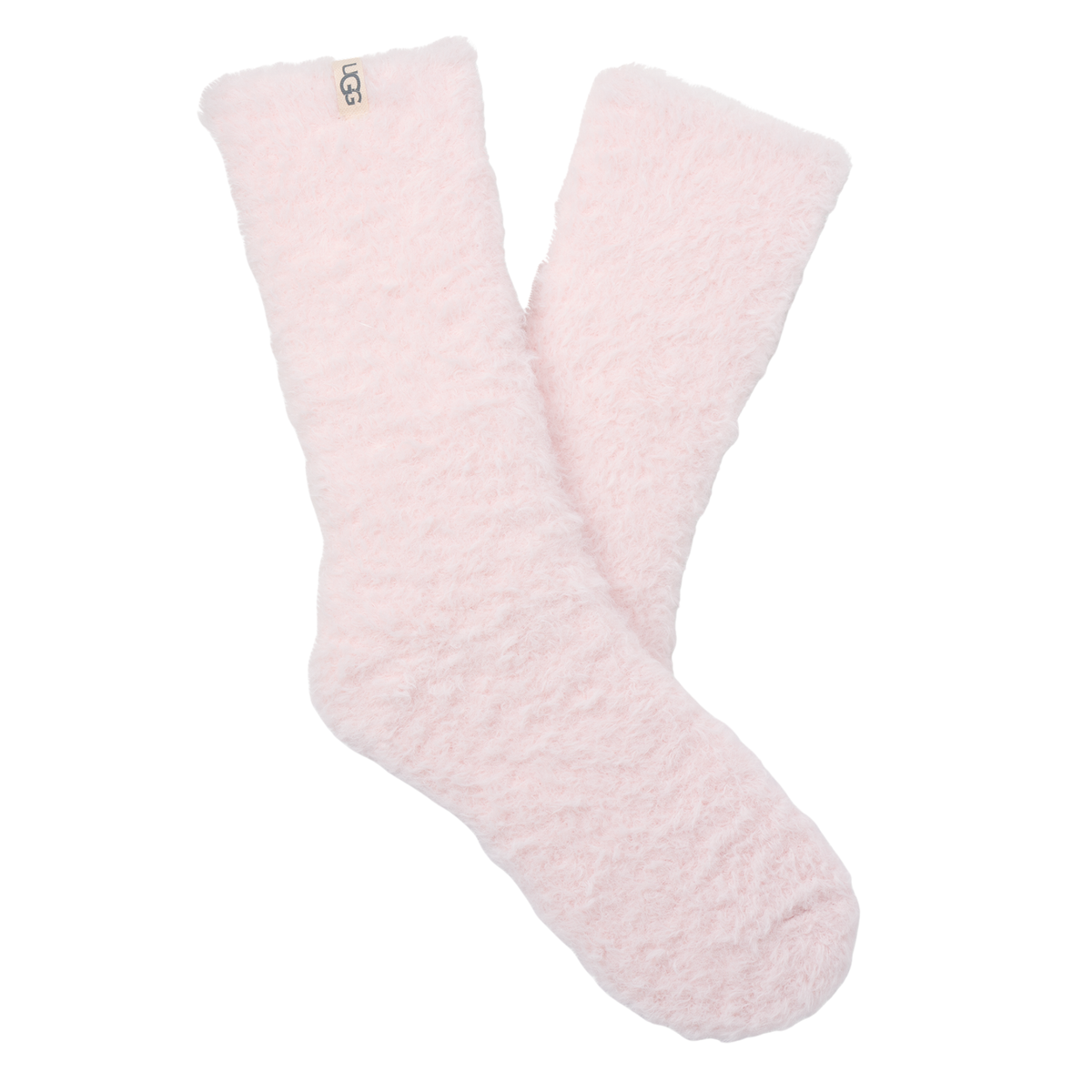 Womens UGG Pale Orchid Teddi Cozy Crew Socks