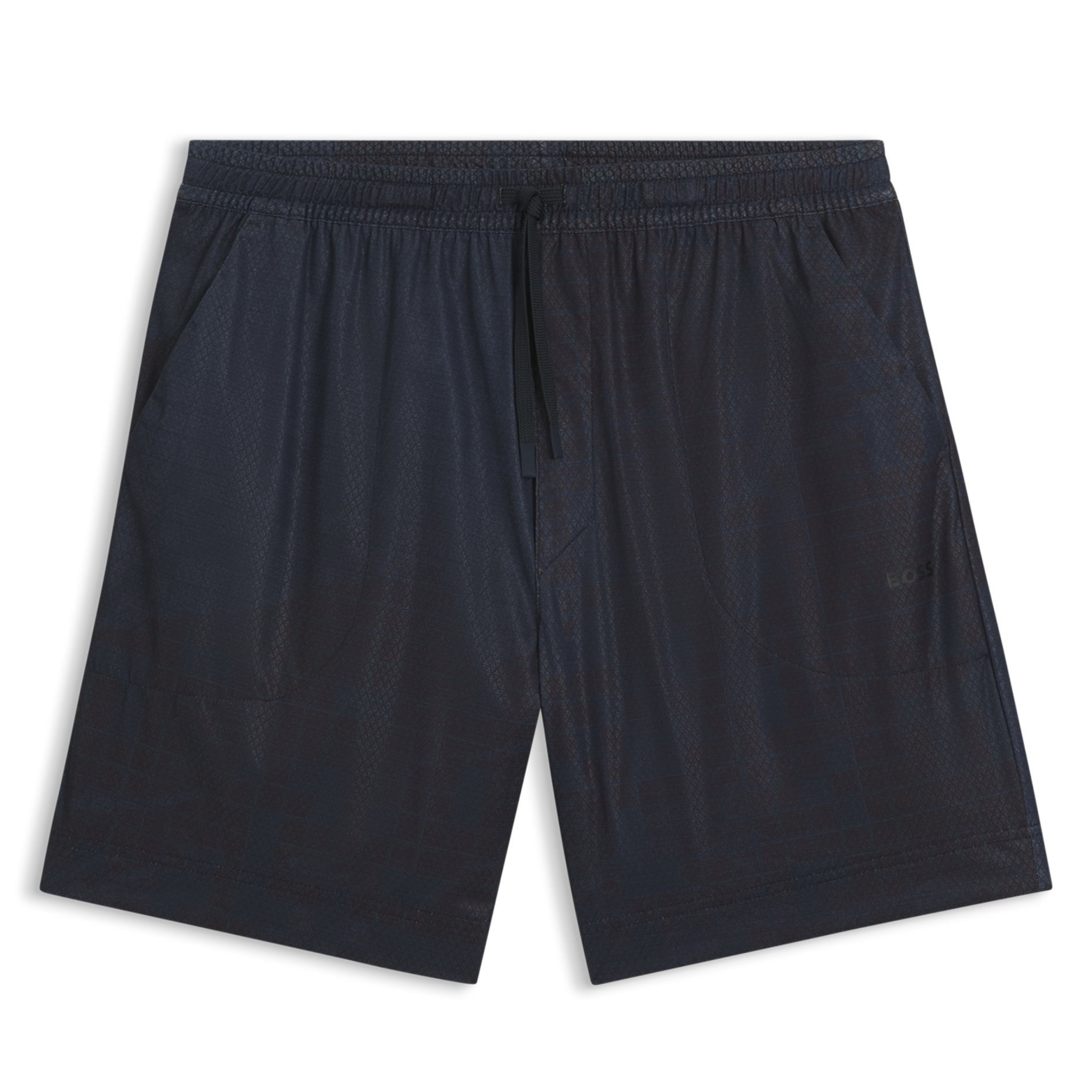 Mens BOSS Dark Blue SH_Jump Sweat Shorts