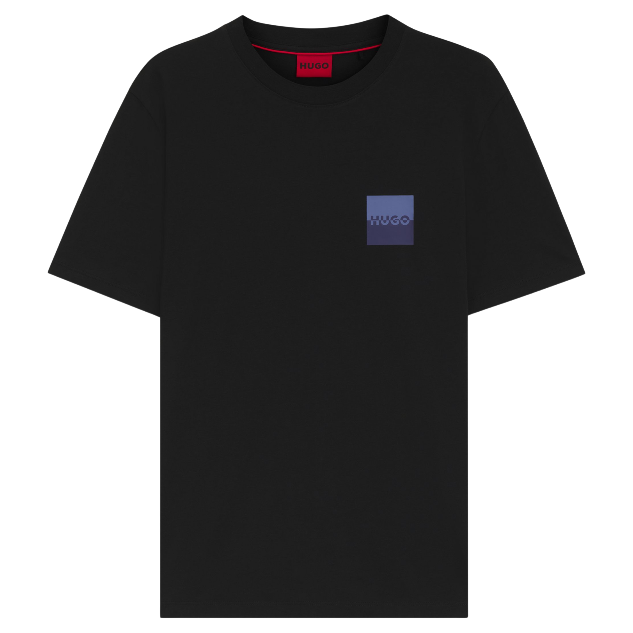 Mens HUGO Black Dapusi S/s T Shirt