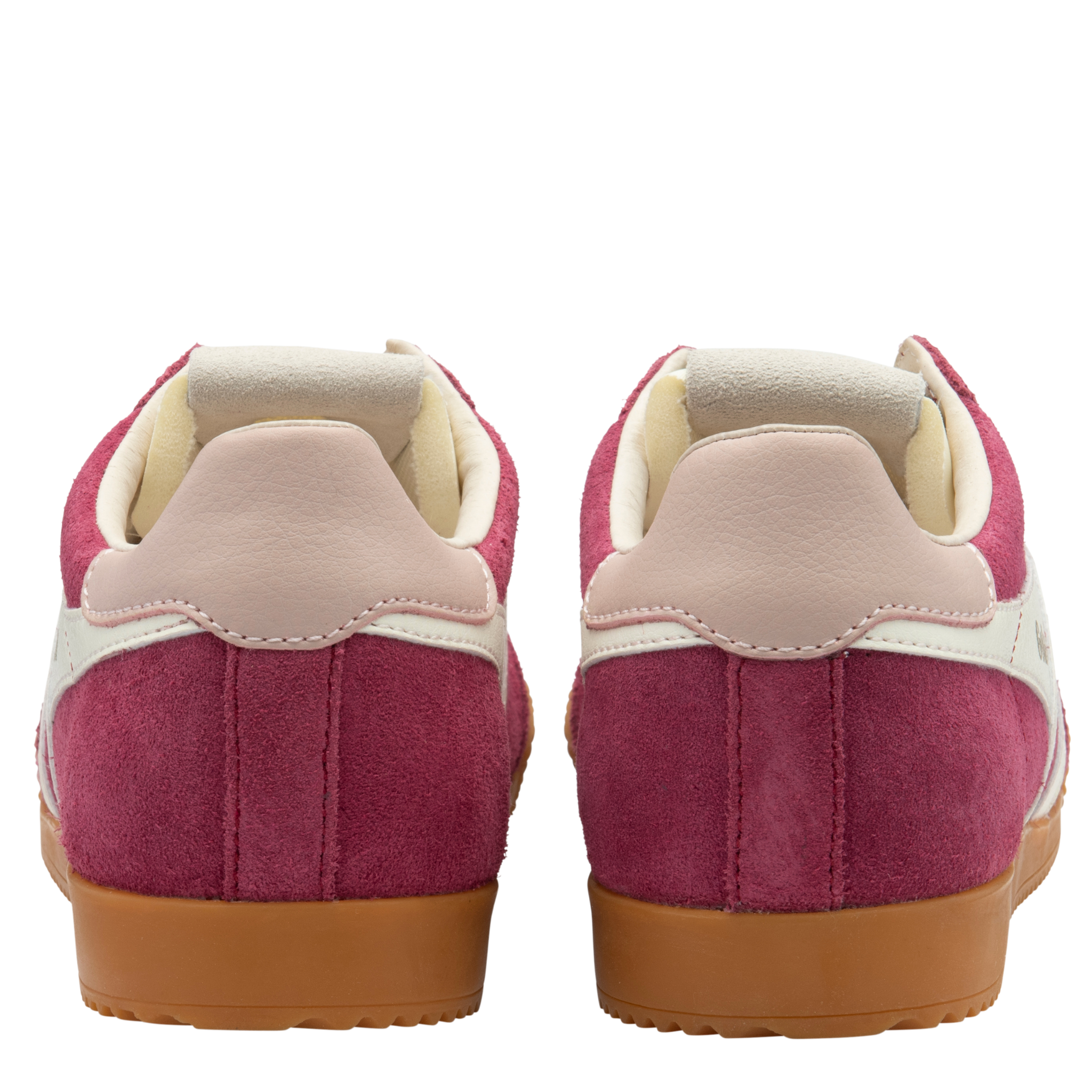 Womens Gola Cerise/Off White/Chalk Pink Elan Trainers