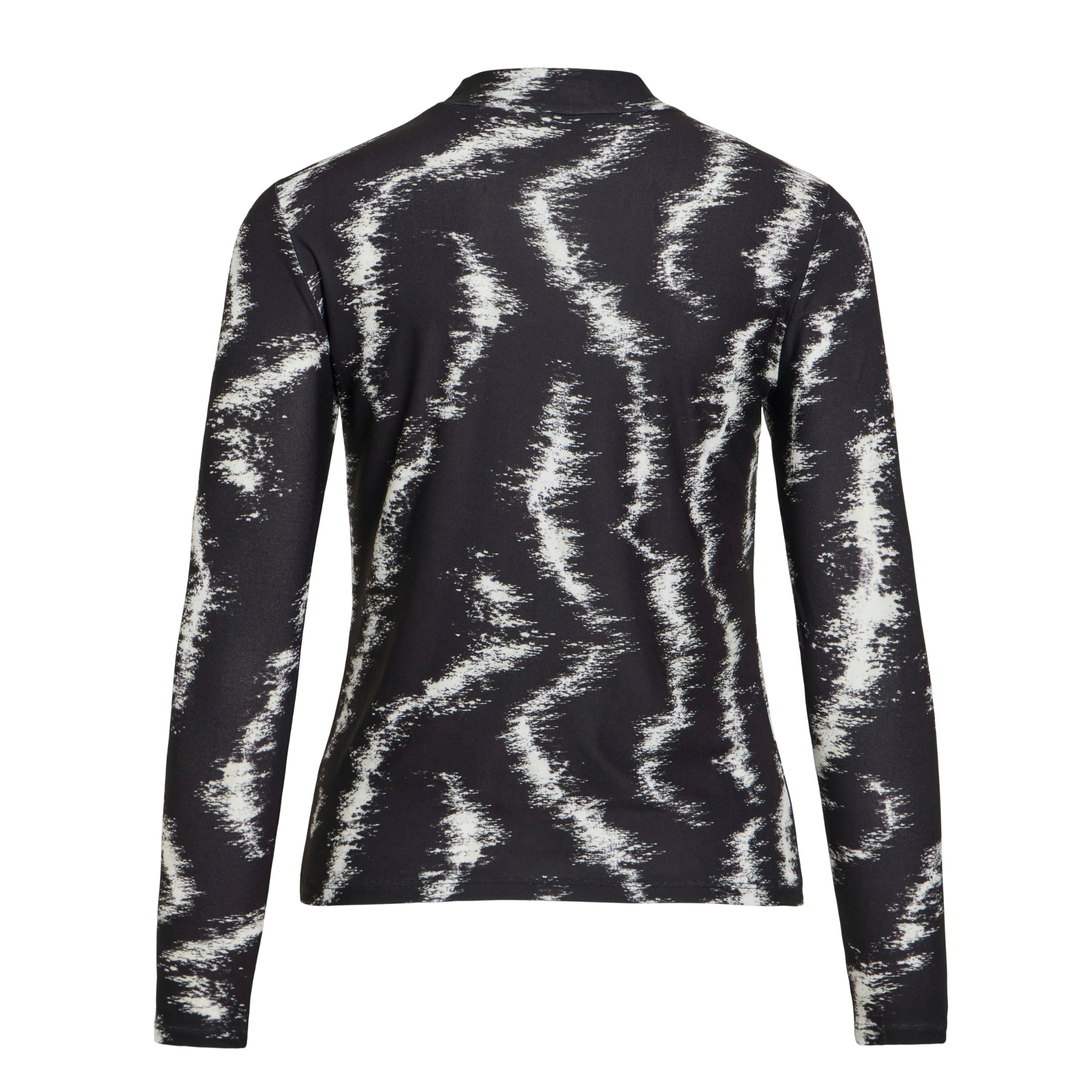 Womens Vila Black Beauty Vileoa High Neck L/s Top