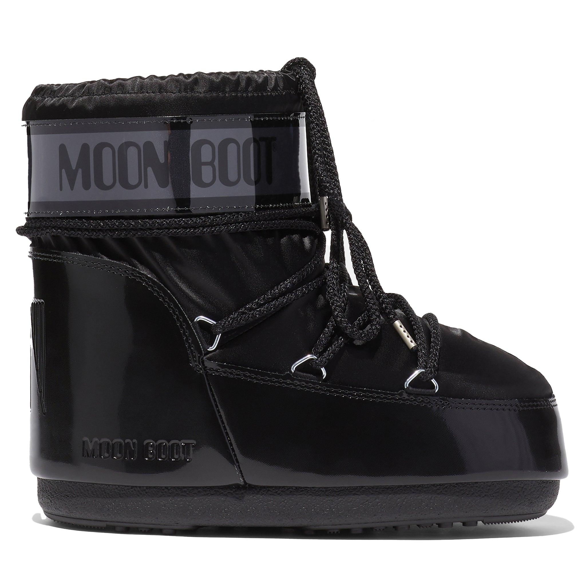 Womens Moon Boot Black Icon Low Glance Boots