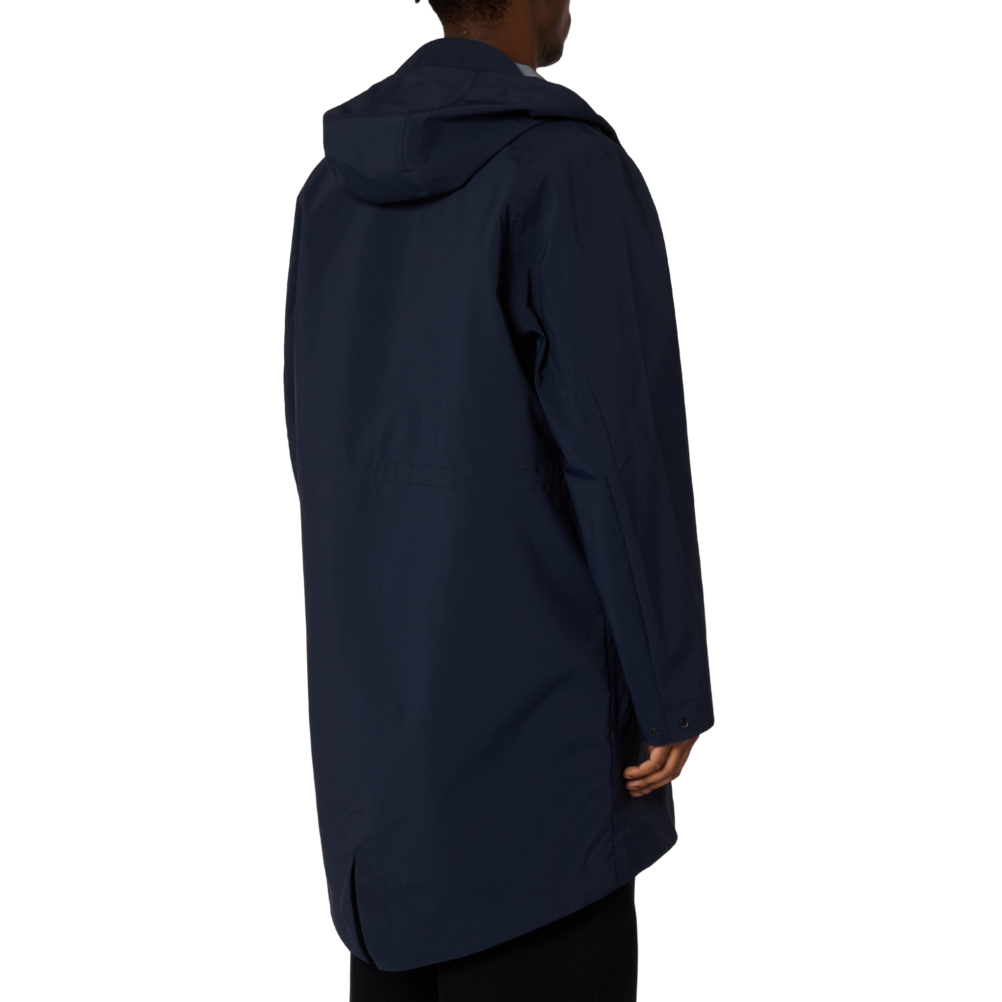 Mens Paul Smith Dark Blue Detachable Liner Parka
