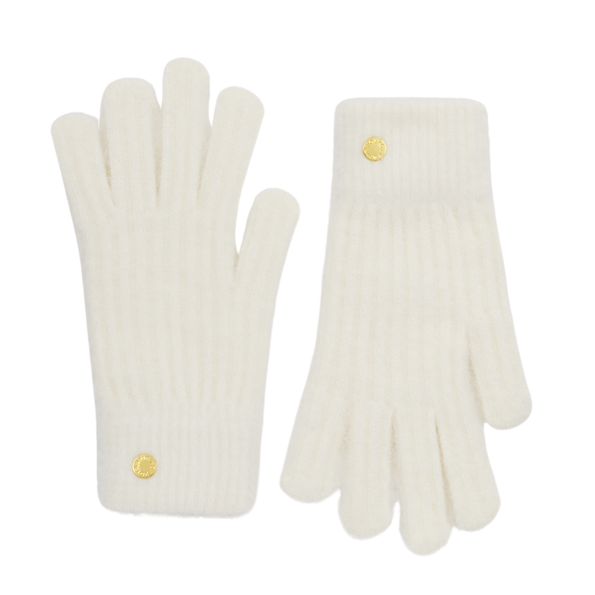Womens Katie Loxton White Gift Boxed Soft Knit Gloves