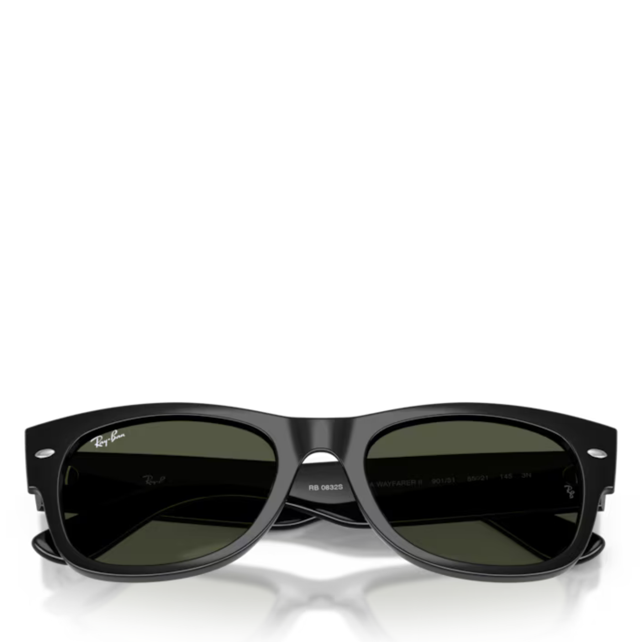 Unisex Ray-Ban 901/31 Black RB0832S Mega Wayfarer II Sunglasses