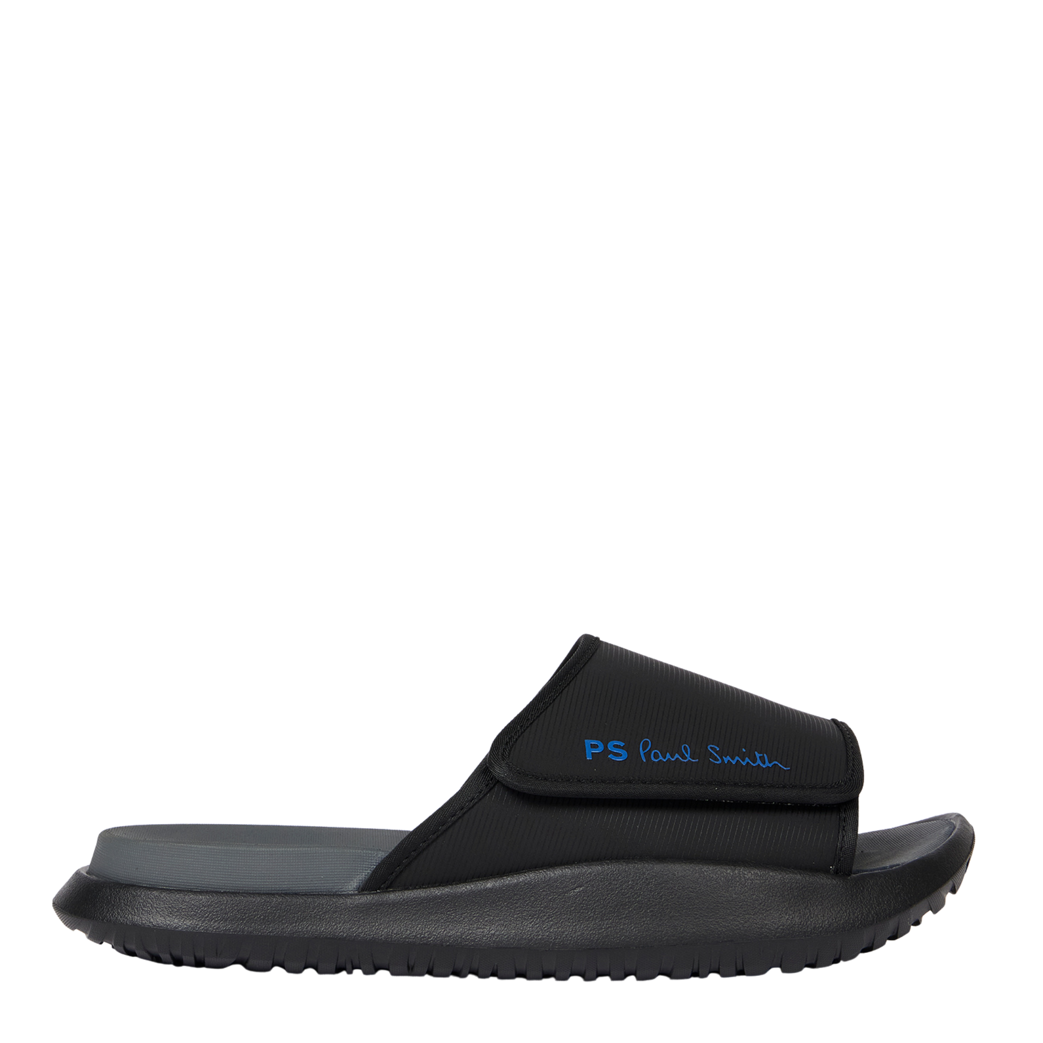 Mens Paul Smith Black Chiba Premium Velcro Slides