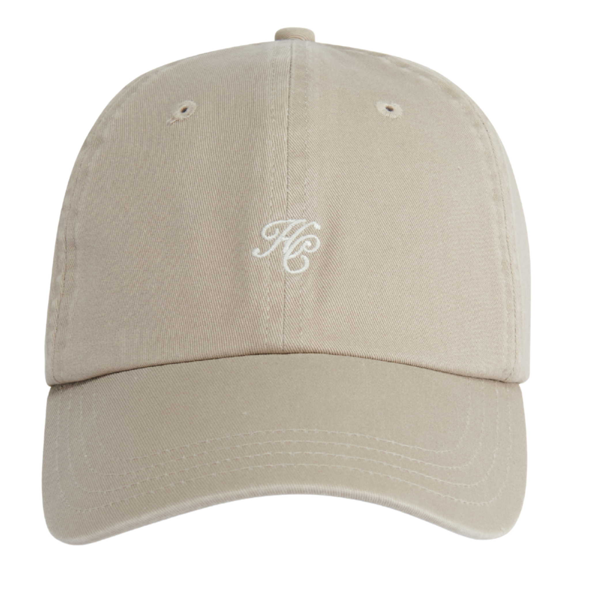 Womens Holland Cooper Taupe/Ecru Monogram Cap