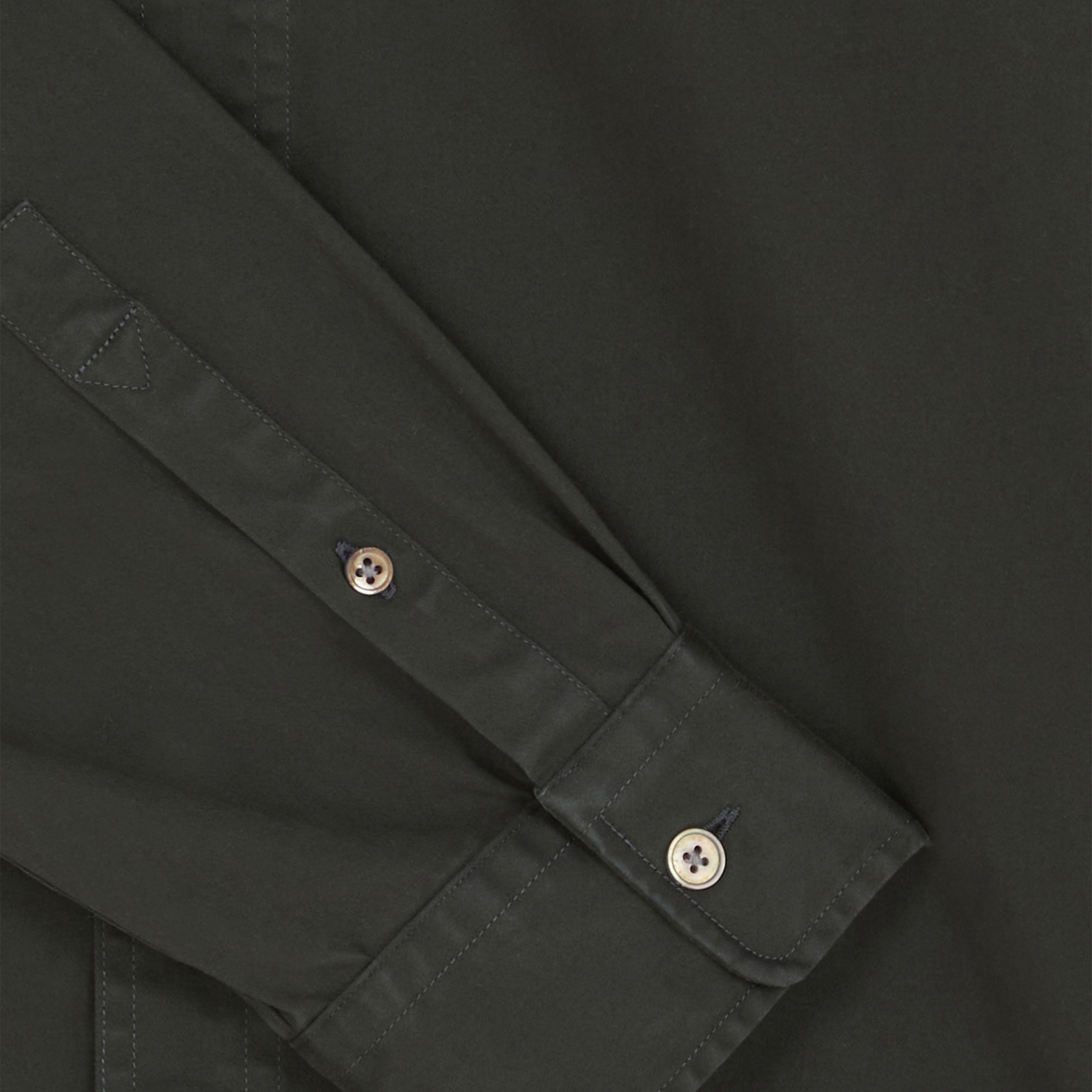 Mens Paul Smith Green Pocket Casual Fit L/s Shirt