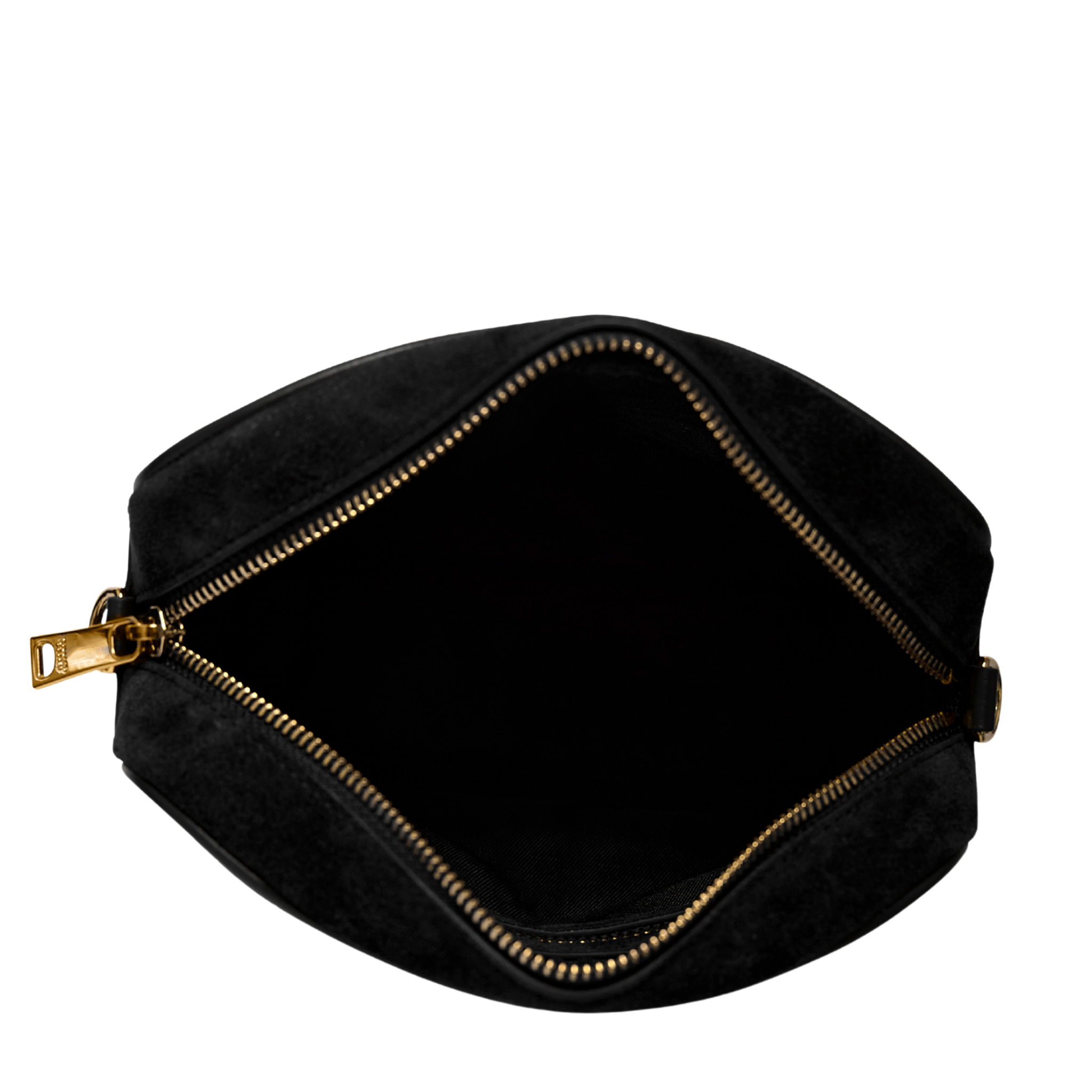 Womens Holland Cooper Black Leather Country Camera Bag