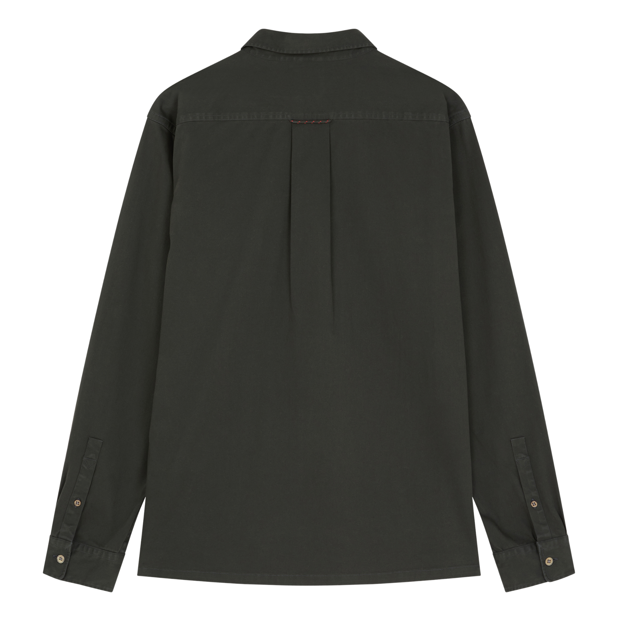 Mens Paul Smith Green Pocket Casual Fit L/s Shirt