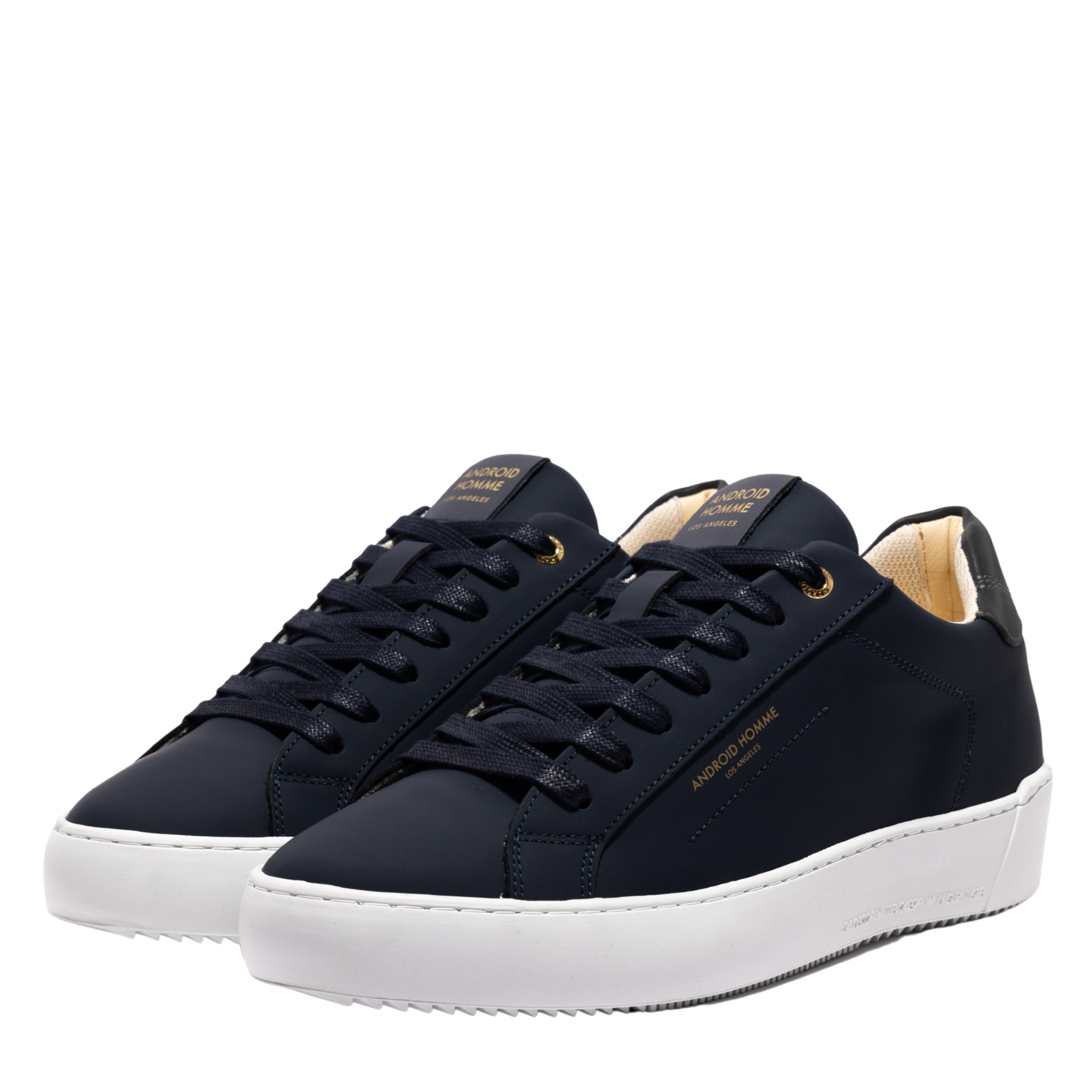Mens Android Homme Navy Gomma Zuma Trainers