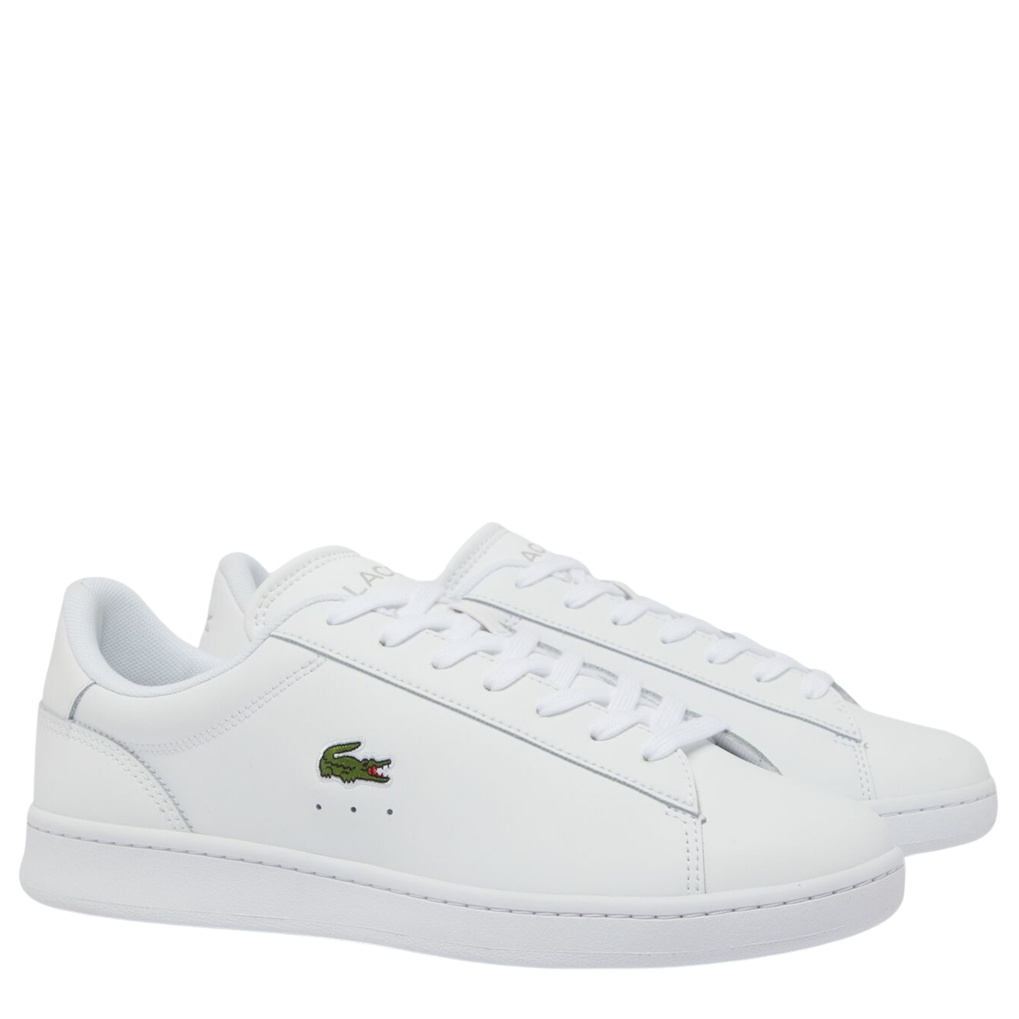 Mens Lacoste White Carnaby Set Trainers
