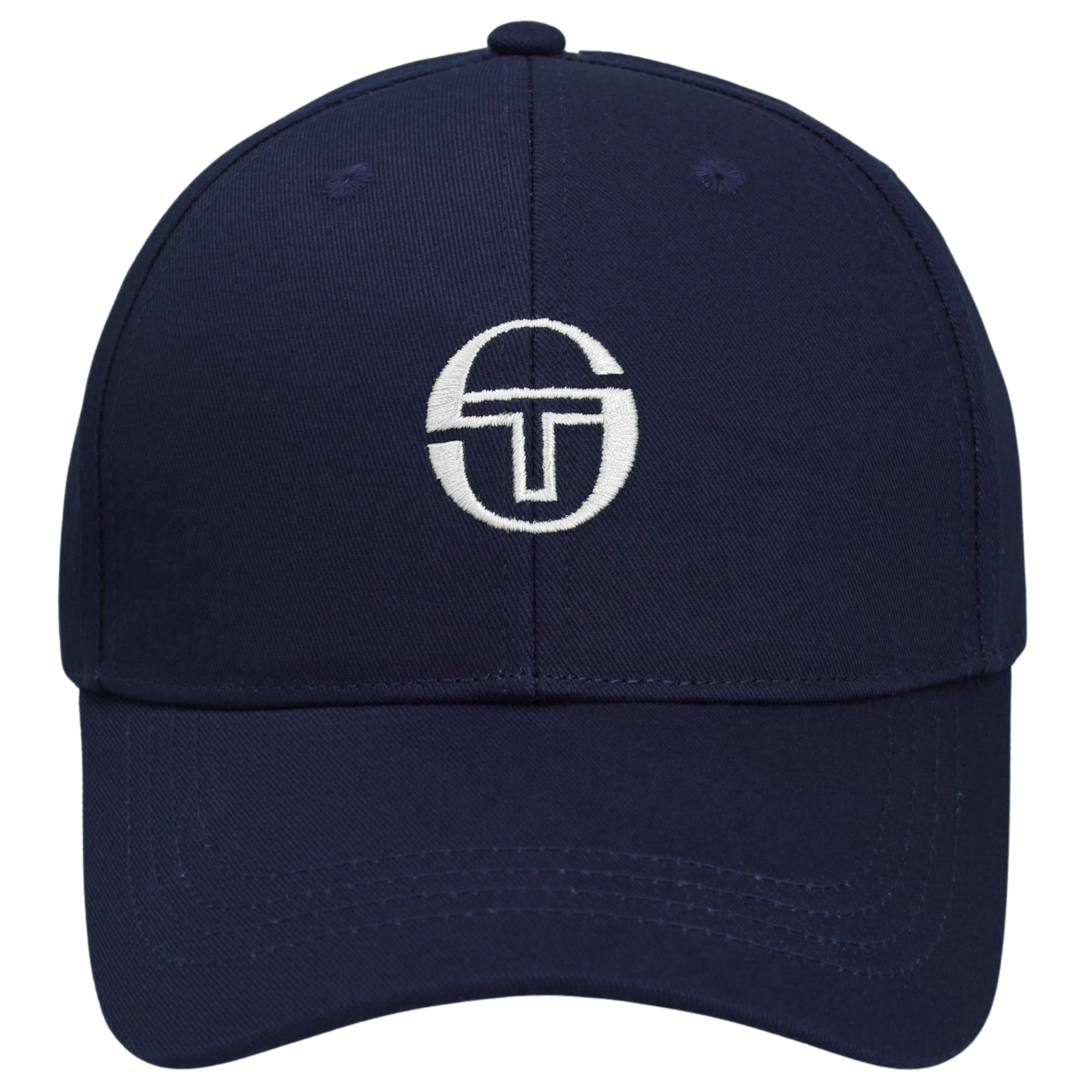 Mens Sergio Tacchini Maritime Blue/White Linus Cap