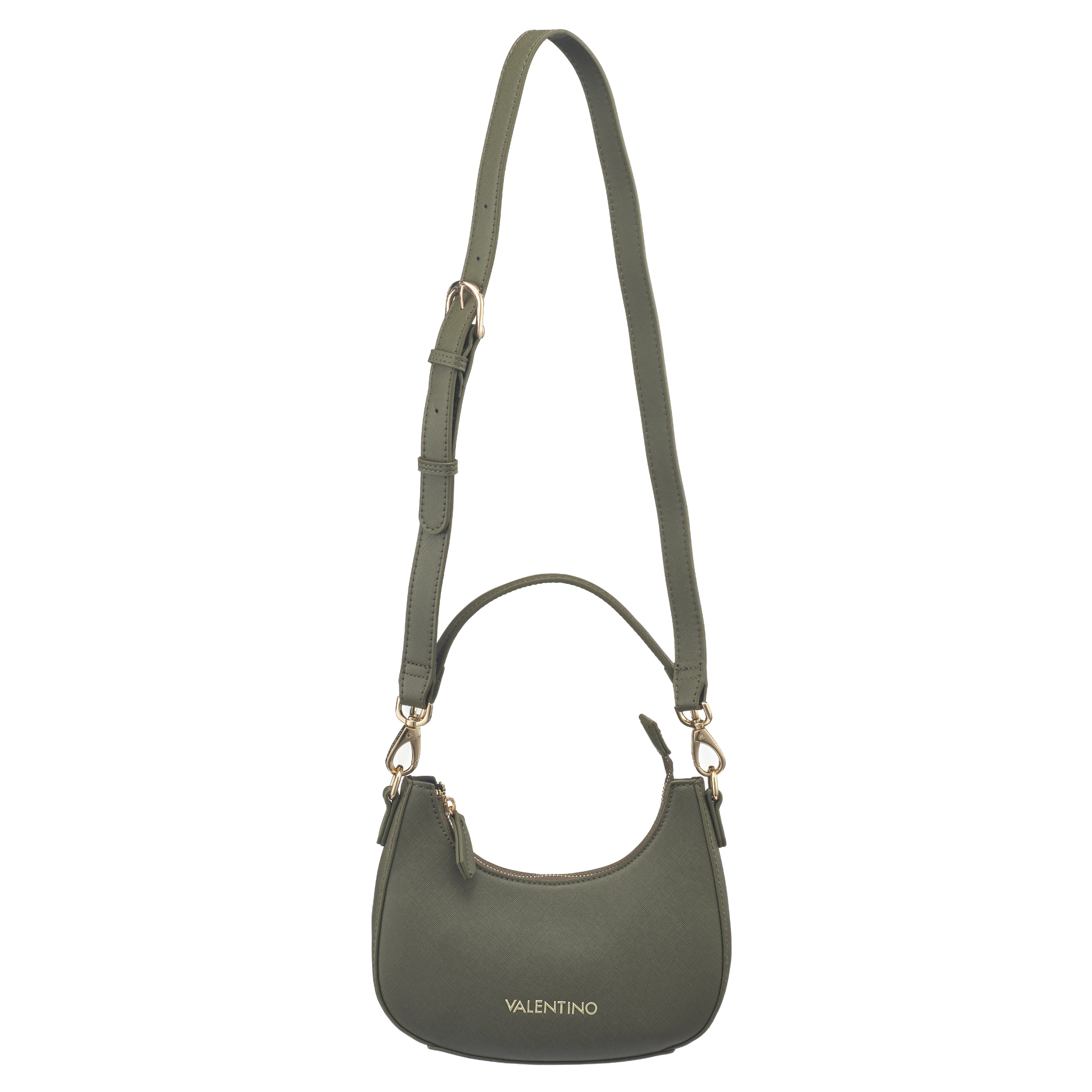 Womens Valentino Verde Militare Zero RE Hobo Bag