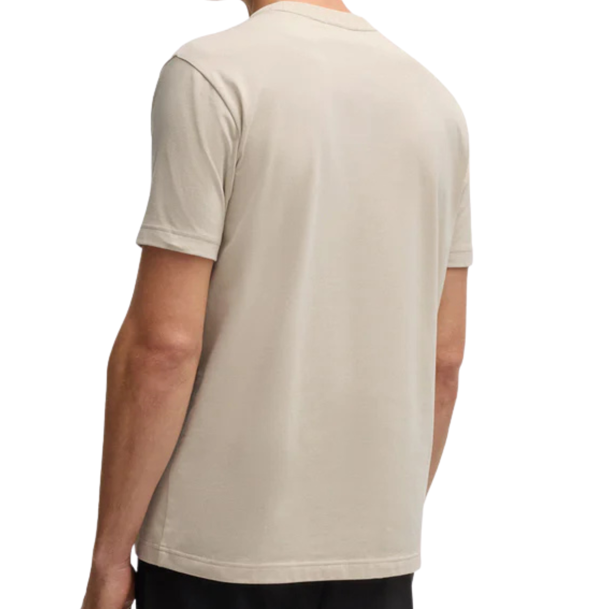 Mens BOSS Light Beige Tee S/s T Shirt