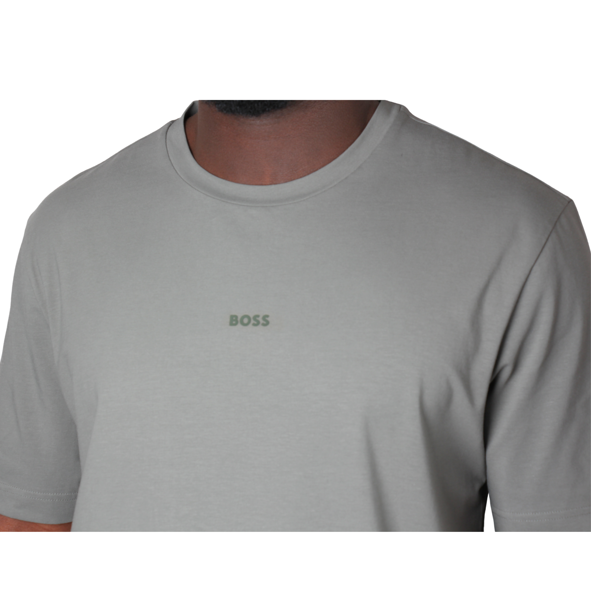 Mens BOSS Open Grey Tales S/s T Shirt