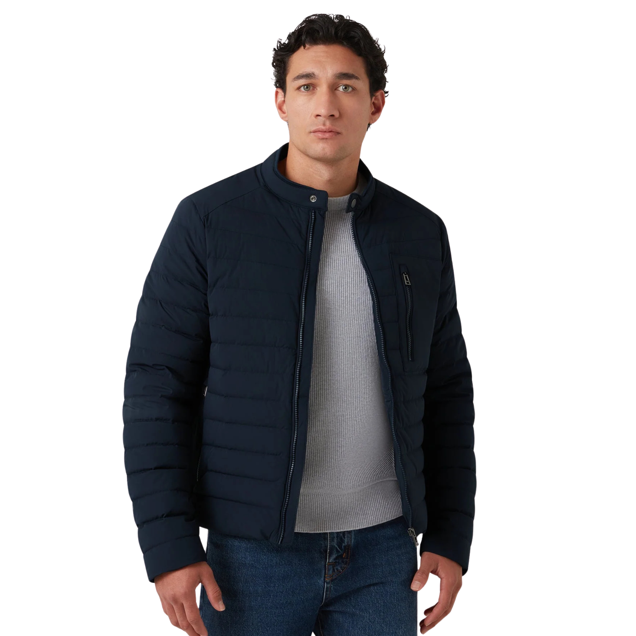 Mens Belstaff Dark Ink Chassis Jacket