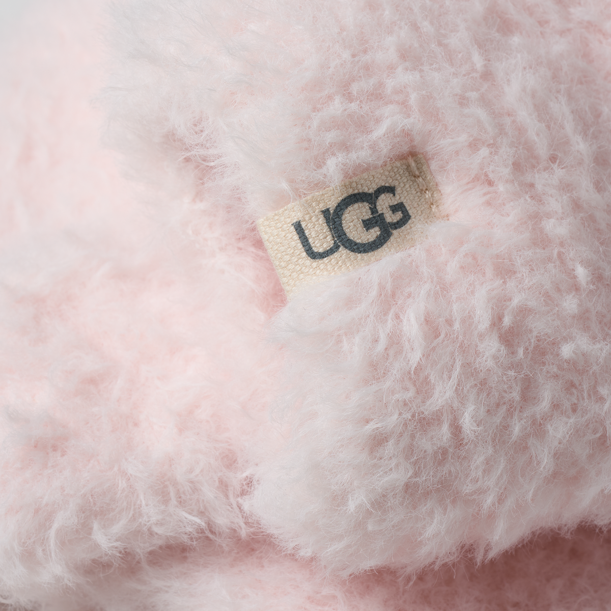 Womens UGG Pale Orchid Teddi Cozy Crew Socks