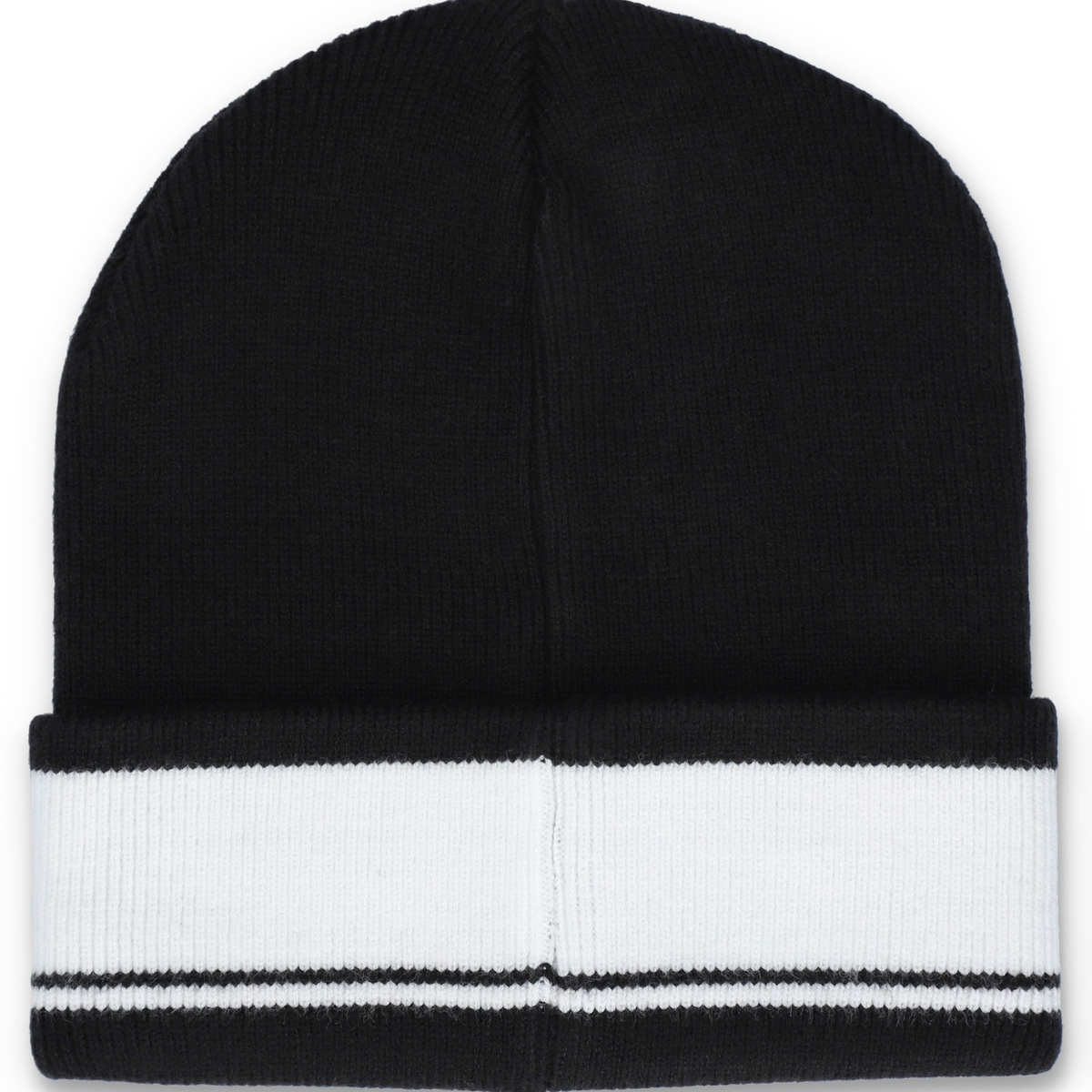 Mens Sergio Tacchini Black/White Sellarz Stripe Beanie