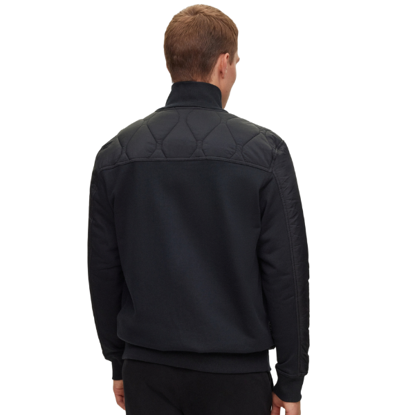 Mens BOSS Black Zequilt Jacket
