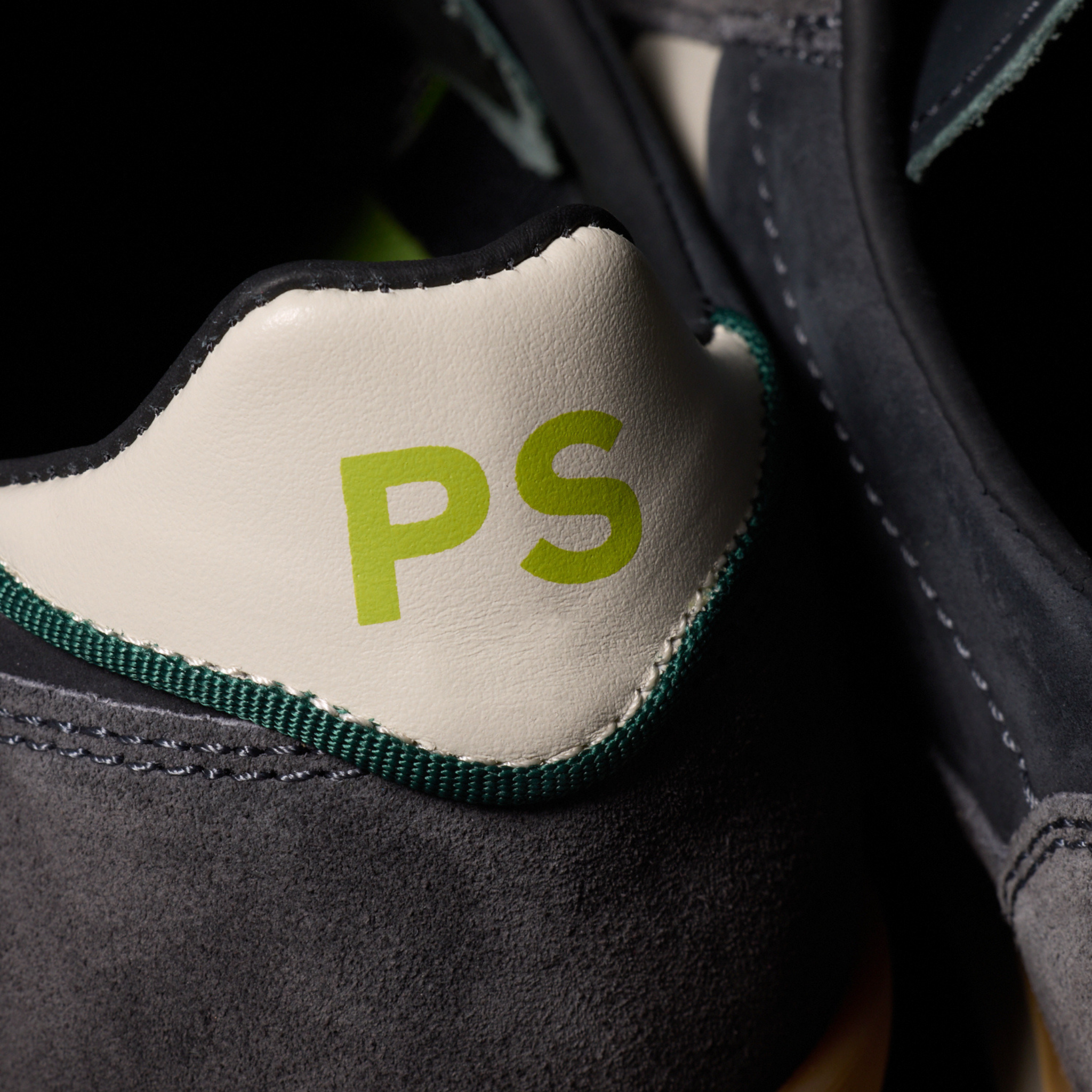 Mens Paul Smith Smoke Grey Dover Trainers