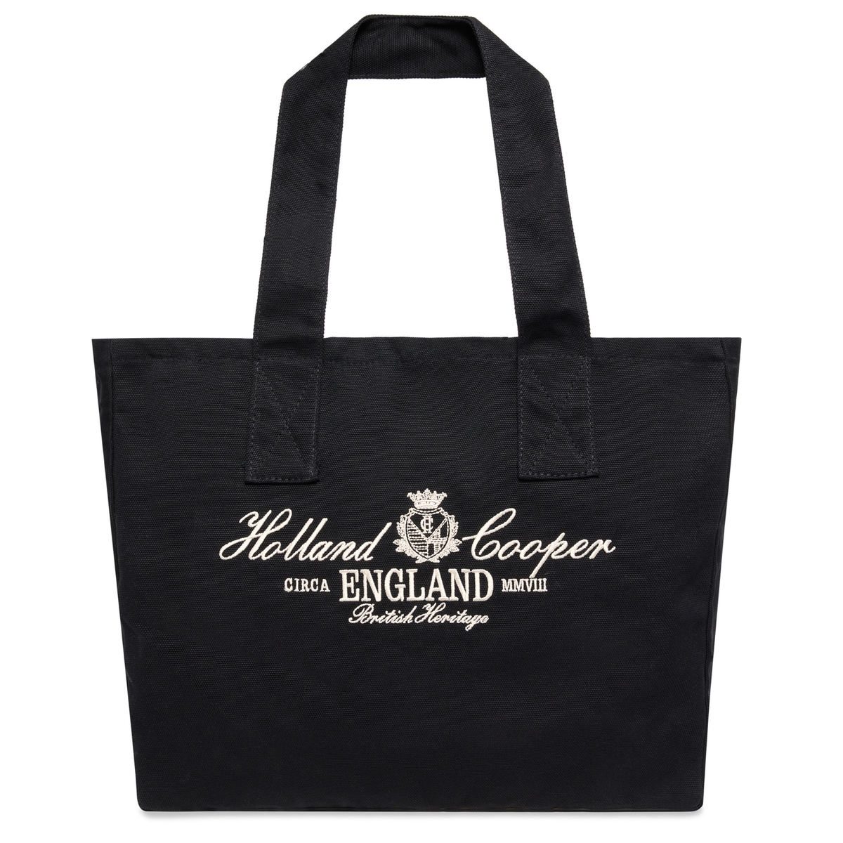 Womens Holland Cooper Black/Ecru Essential Tote Bag