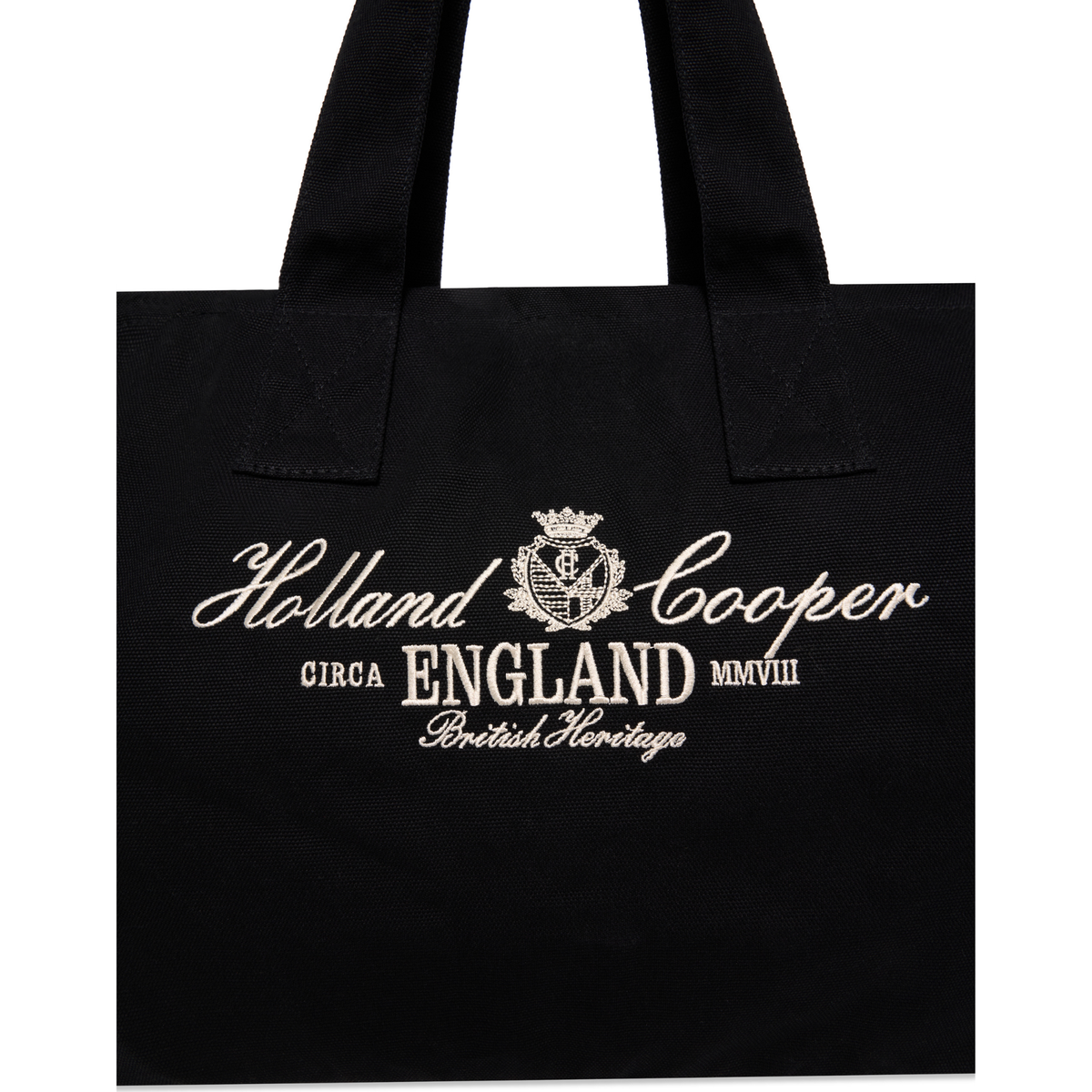 Womens Holland Cooper Black/Ecru Essential Tote Bag