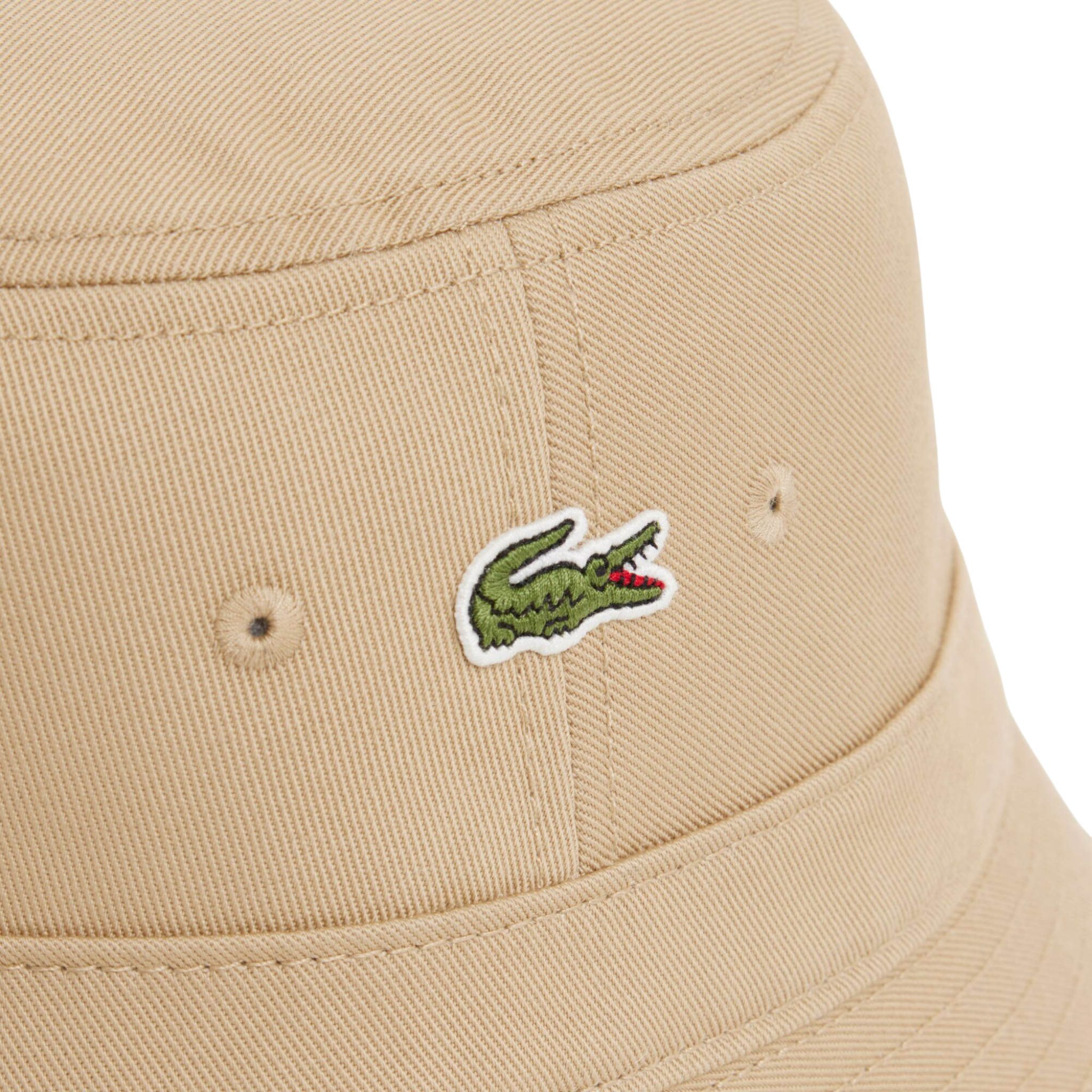 Mens Lacoste Viennese Cotton Twill Bucket Hat