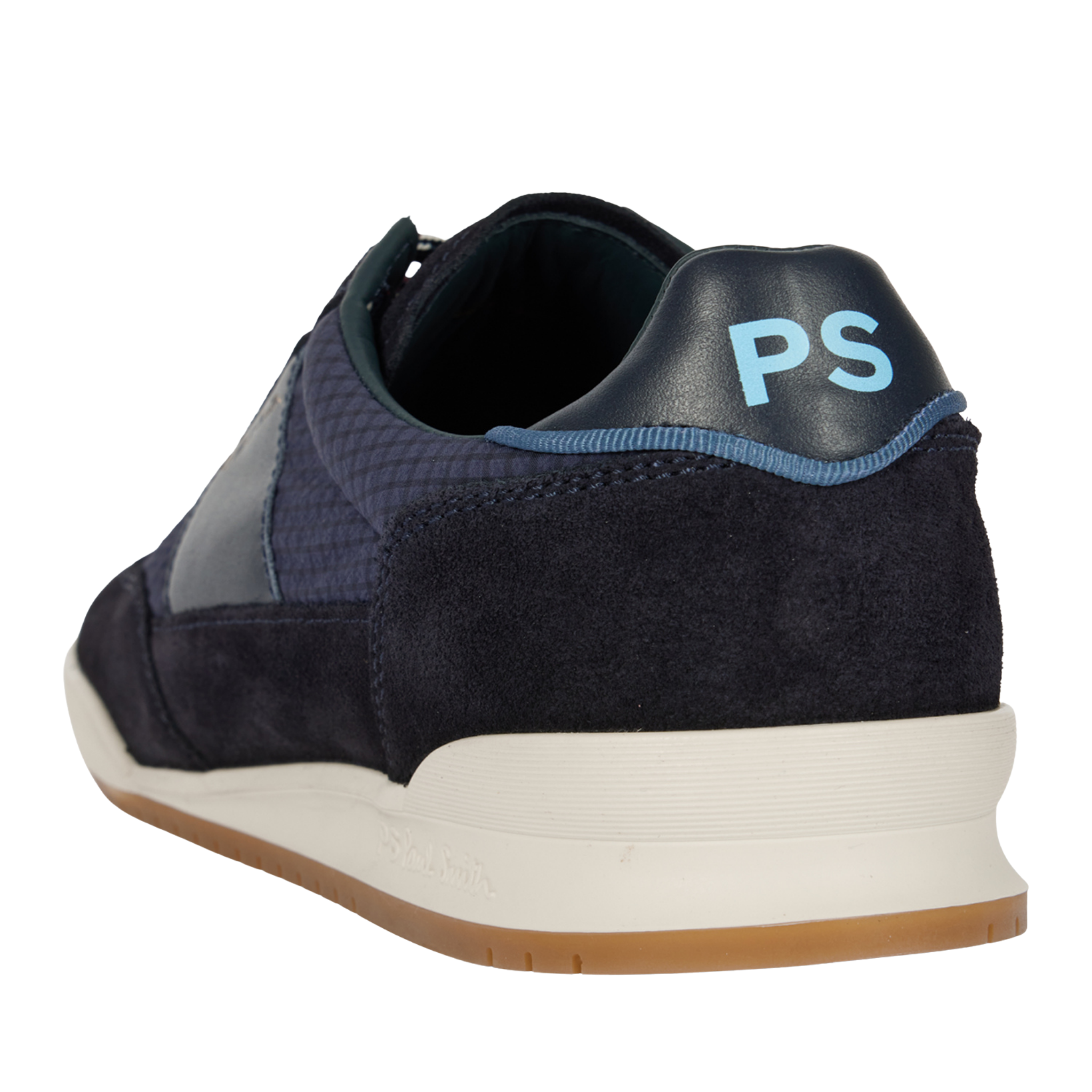 Mens Paul Smith Navy Nylon Mix Dover Trainers