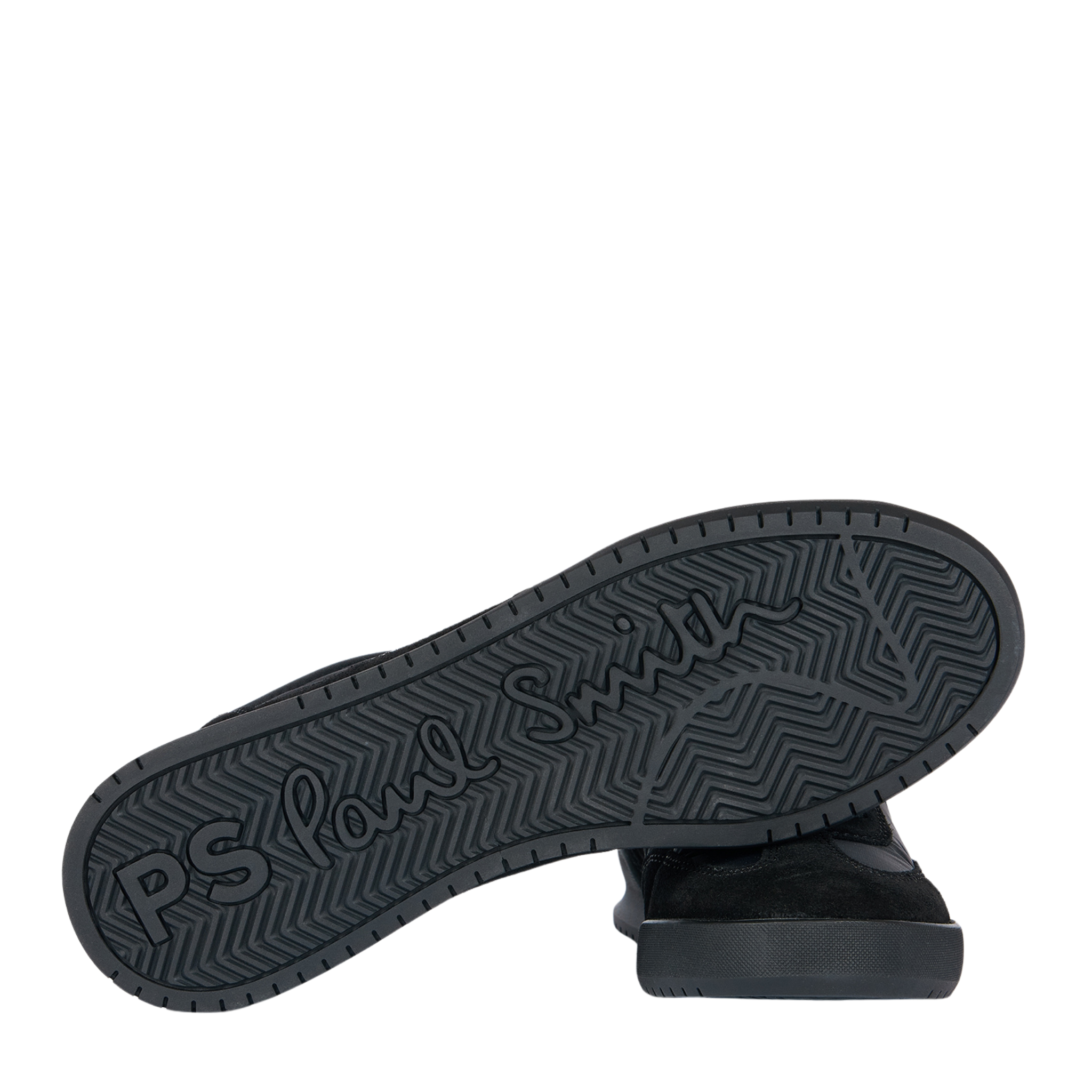 Mens Paul Smith Black/Black Dover Trainers