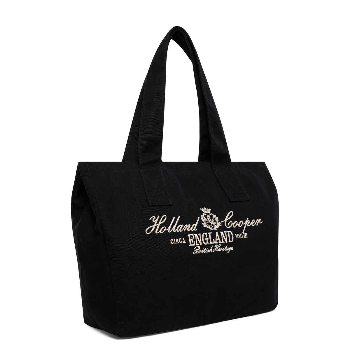 Womens Holland Cooper Black/Ecru Essential Tote Bag