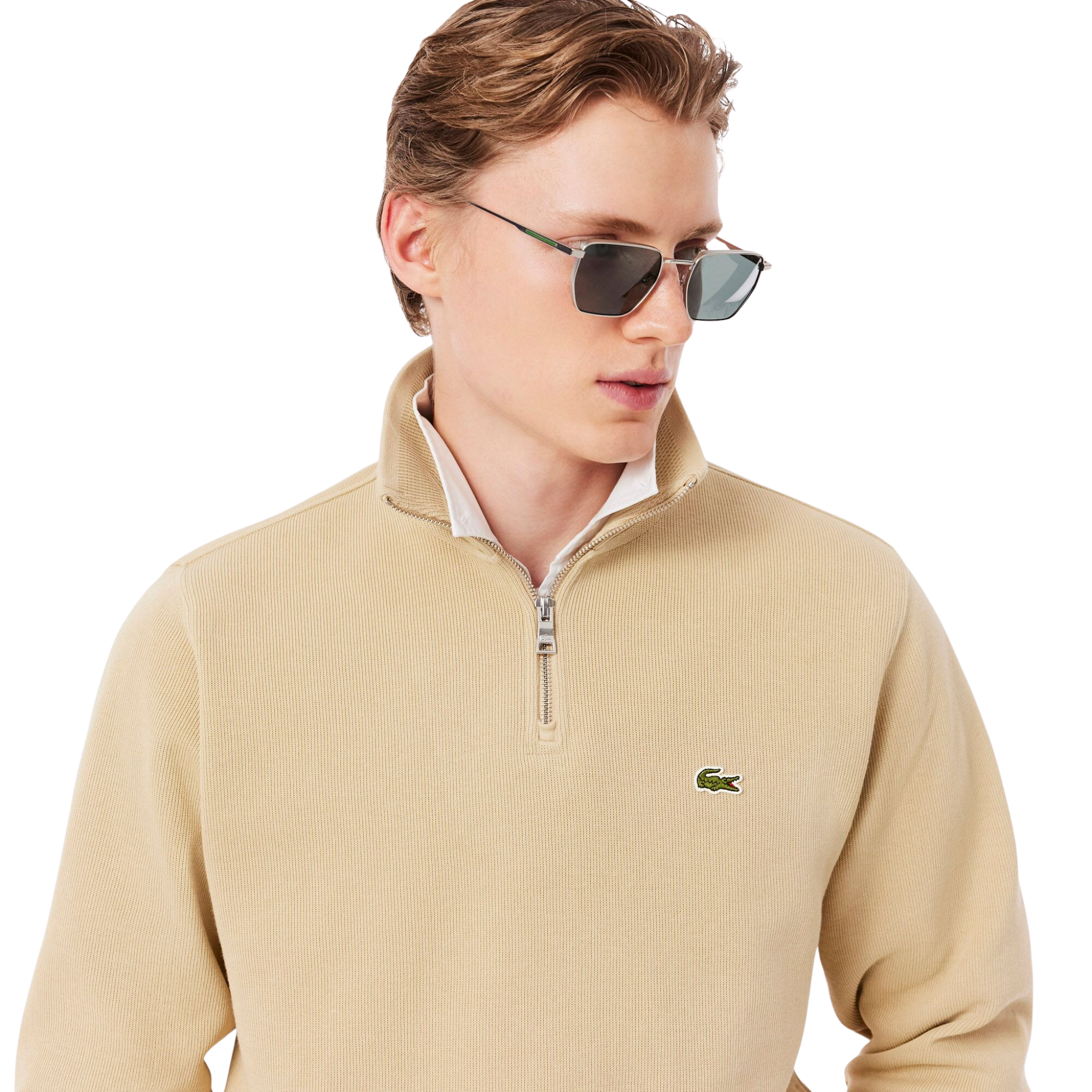 Mens Lacoste Millet Half Zip Sweatshirt