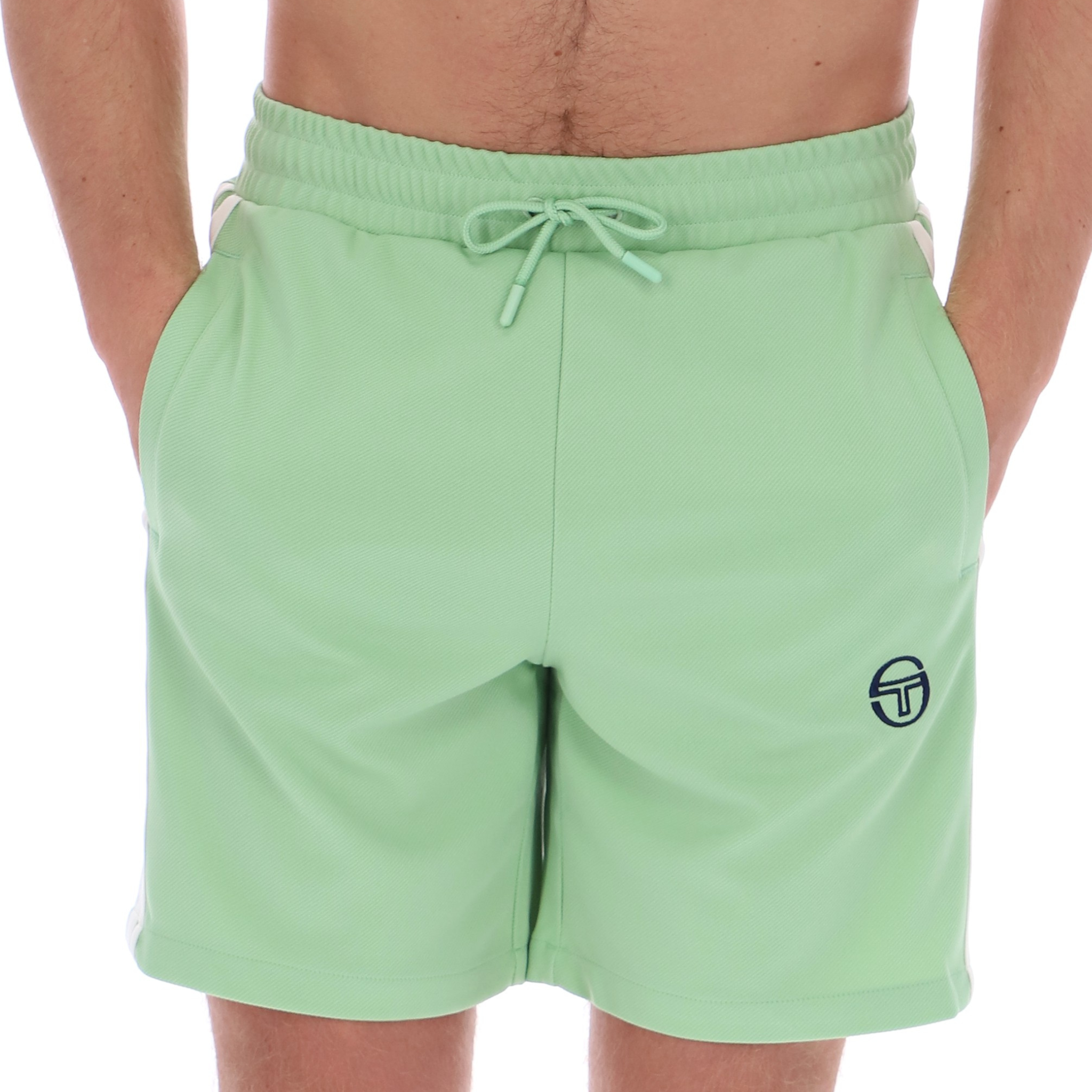 Mens Sergio Tacchini Quiet Green/Gardenia Pietrapertosa Shorts