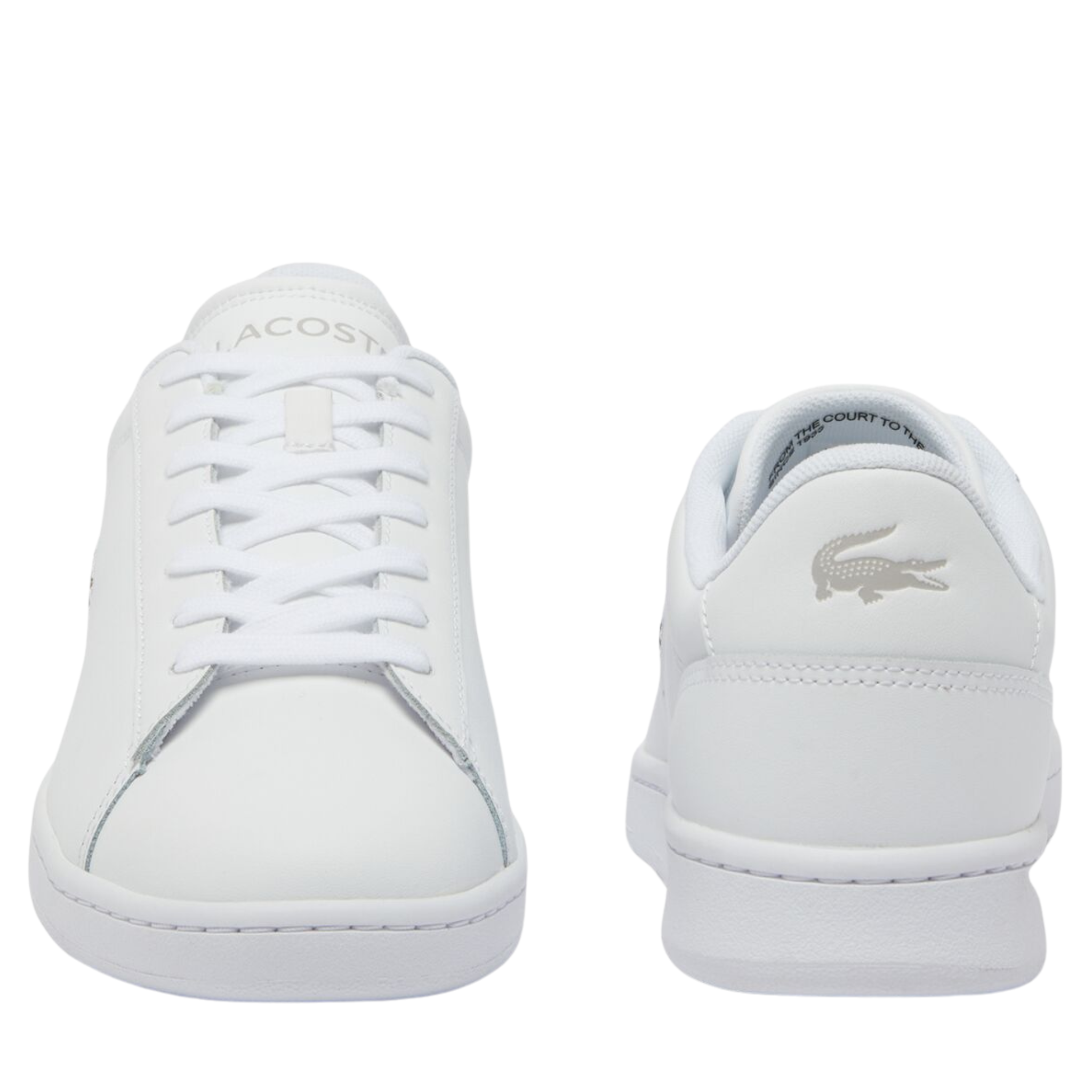 Mens Lacoste White Carnaby Set Trainers