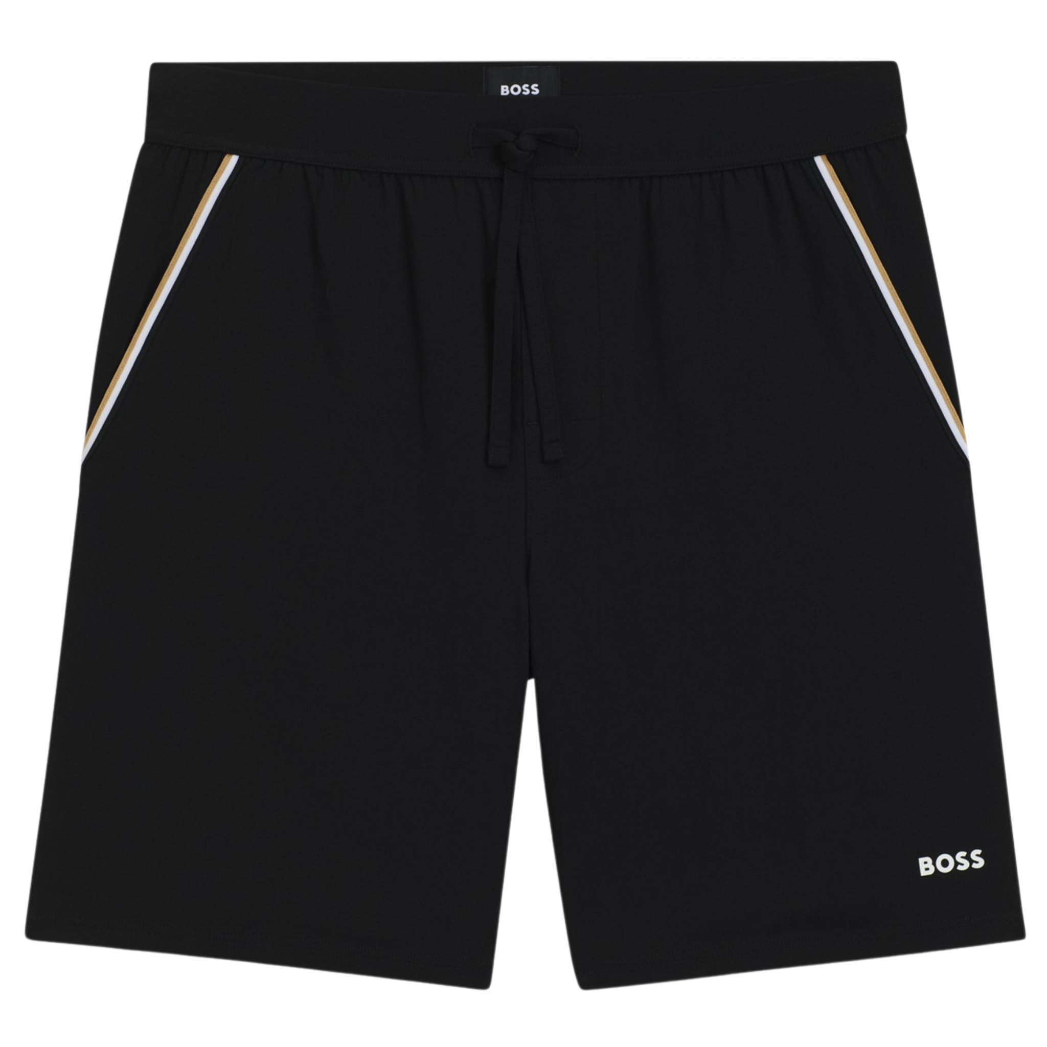 Mens BOSS Black Unique Lounge Shorts