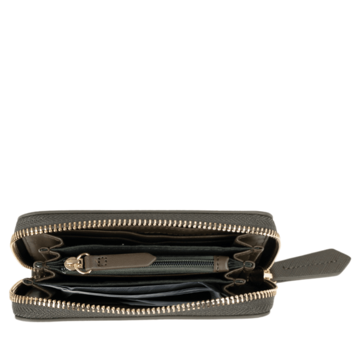 Womens Valentino Verde Militare Zero RE ZA Purse