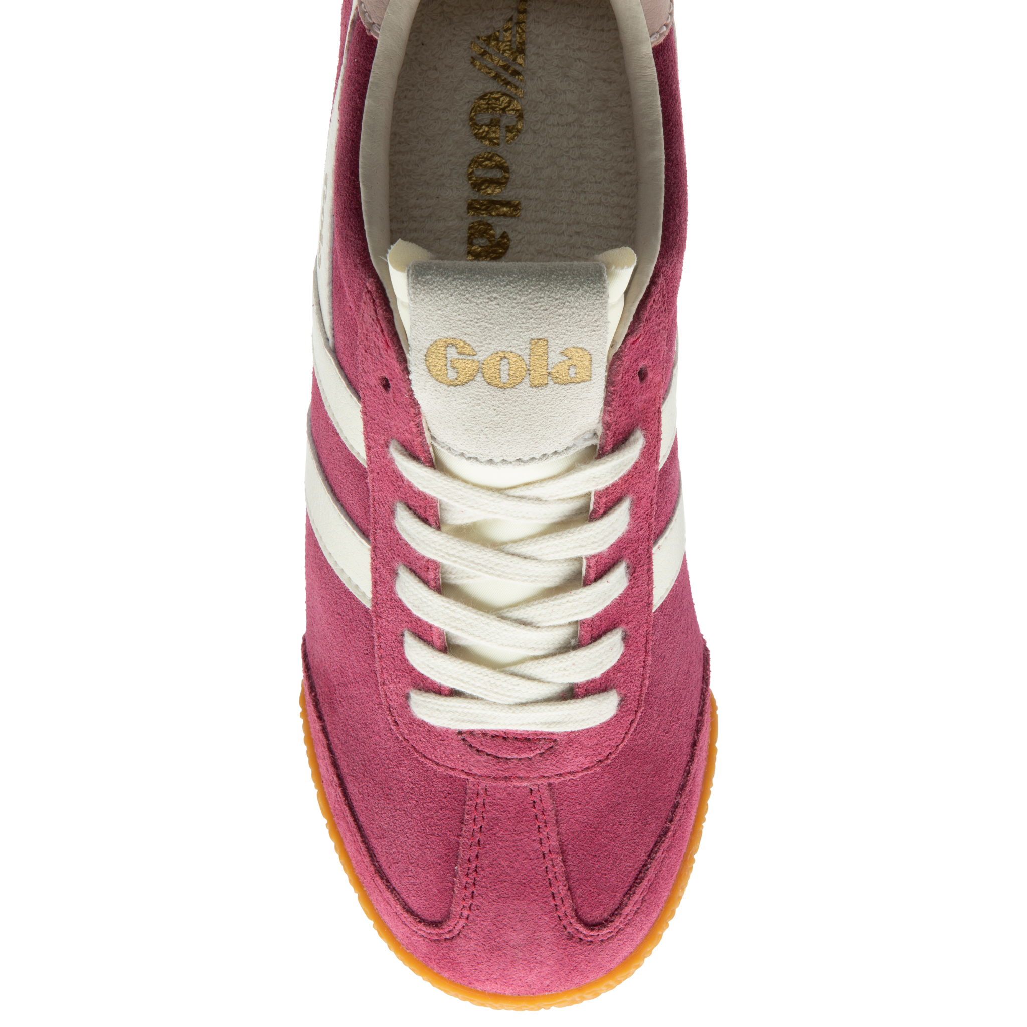 Womens Gola Cerise/Off White/Chalk Pink Elan Trainers
