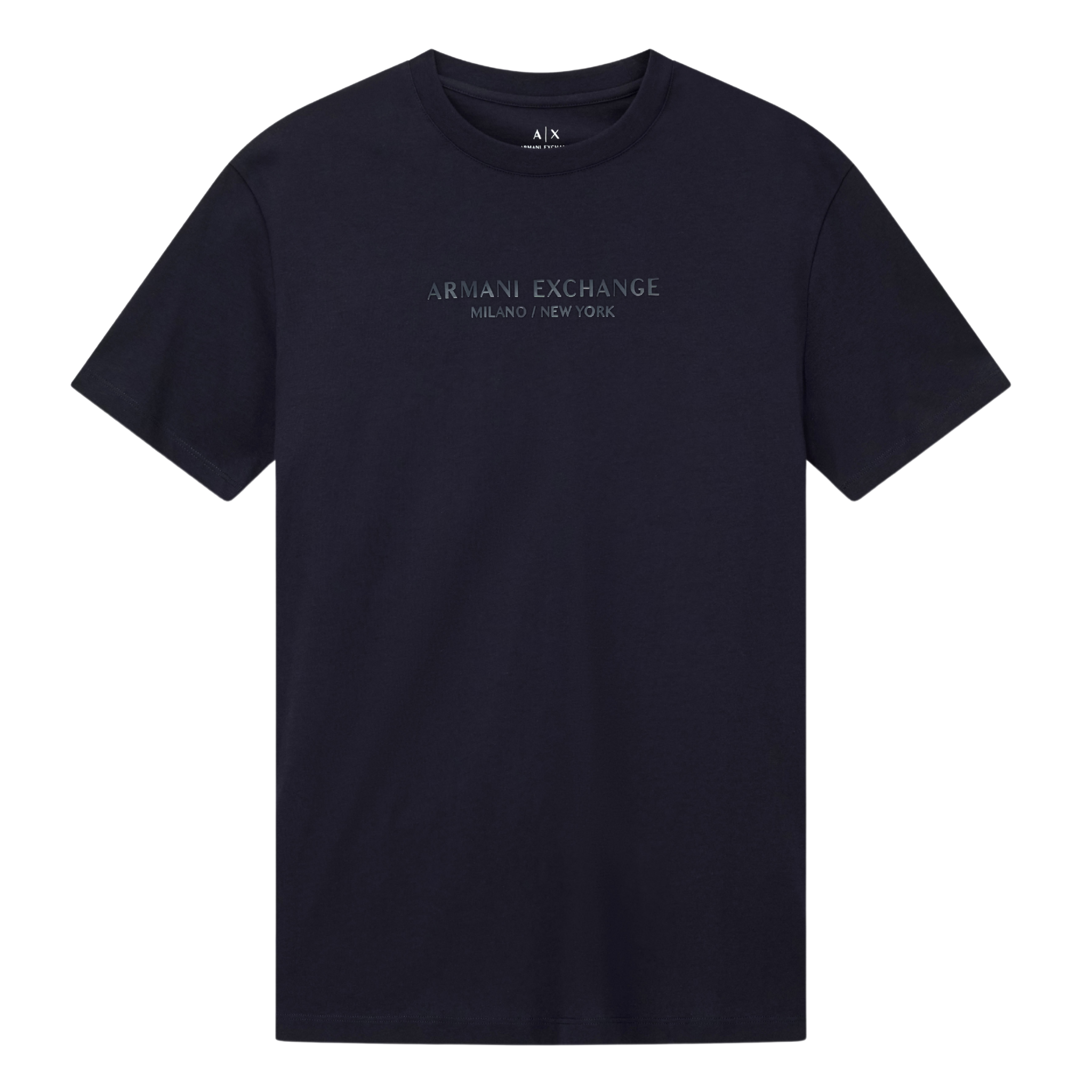 Mens Armani Exchange Deep Navy Milano/New York S/s T Shirt