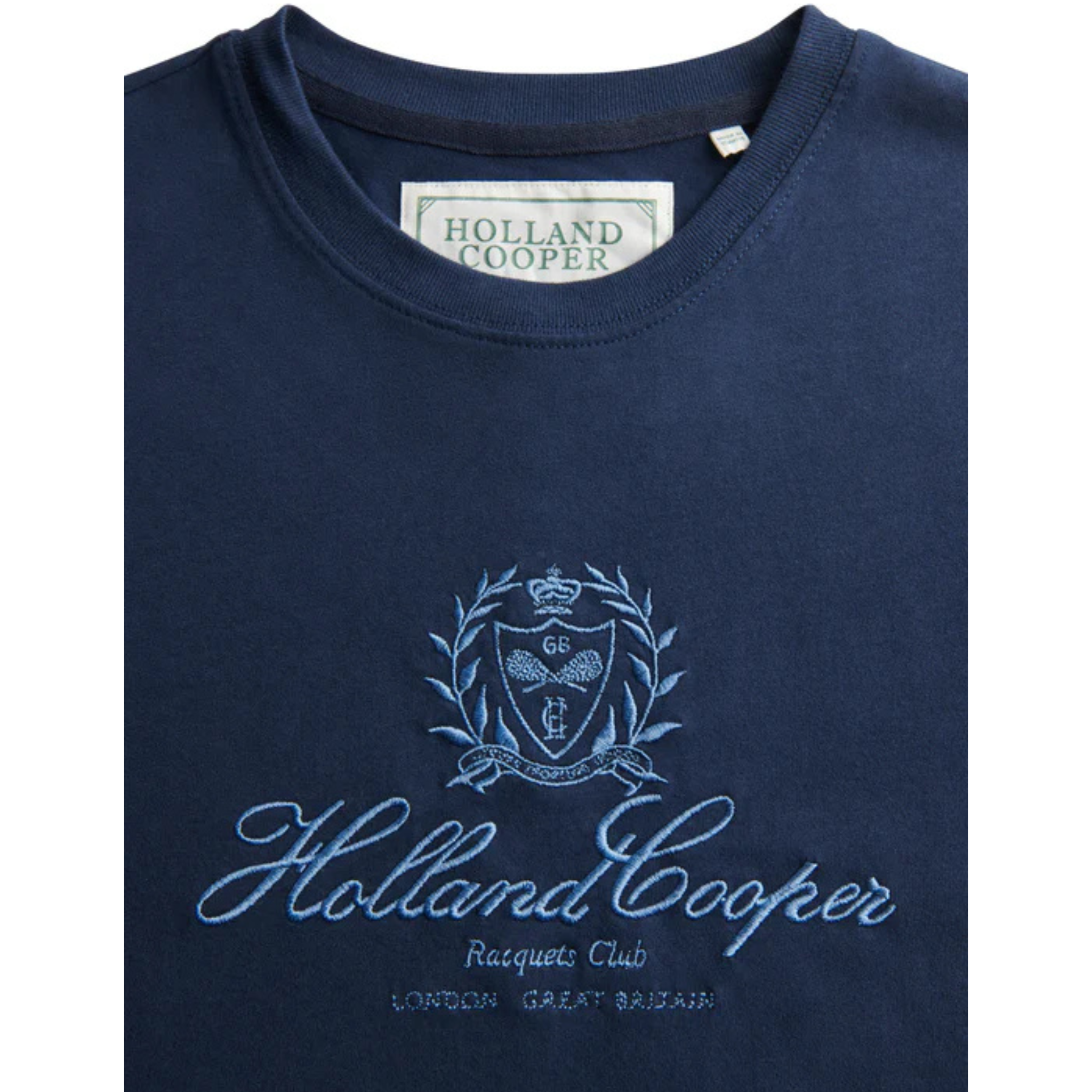 Womens Holland Cooper Ink Navy Ivy League S/s T Shirt