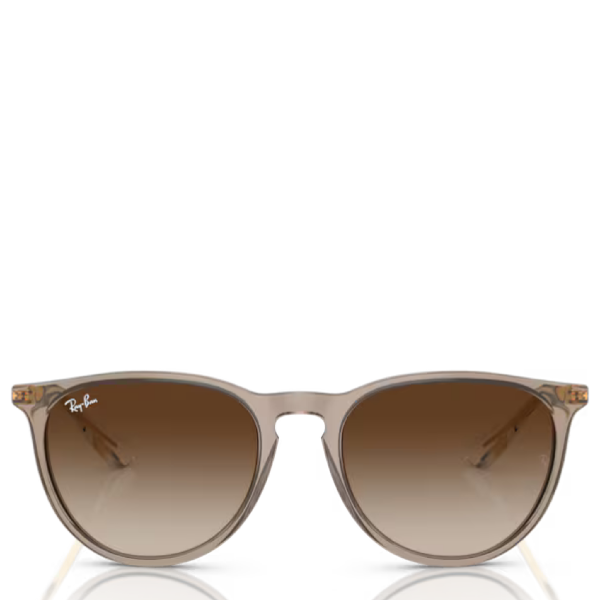 Womens Ray-Ban 674413 Transparent Light Brown RB4171 Erika Sunglasses