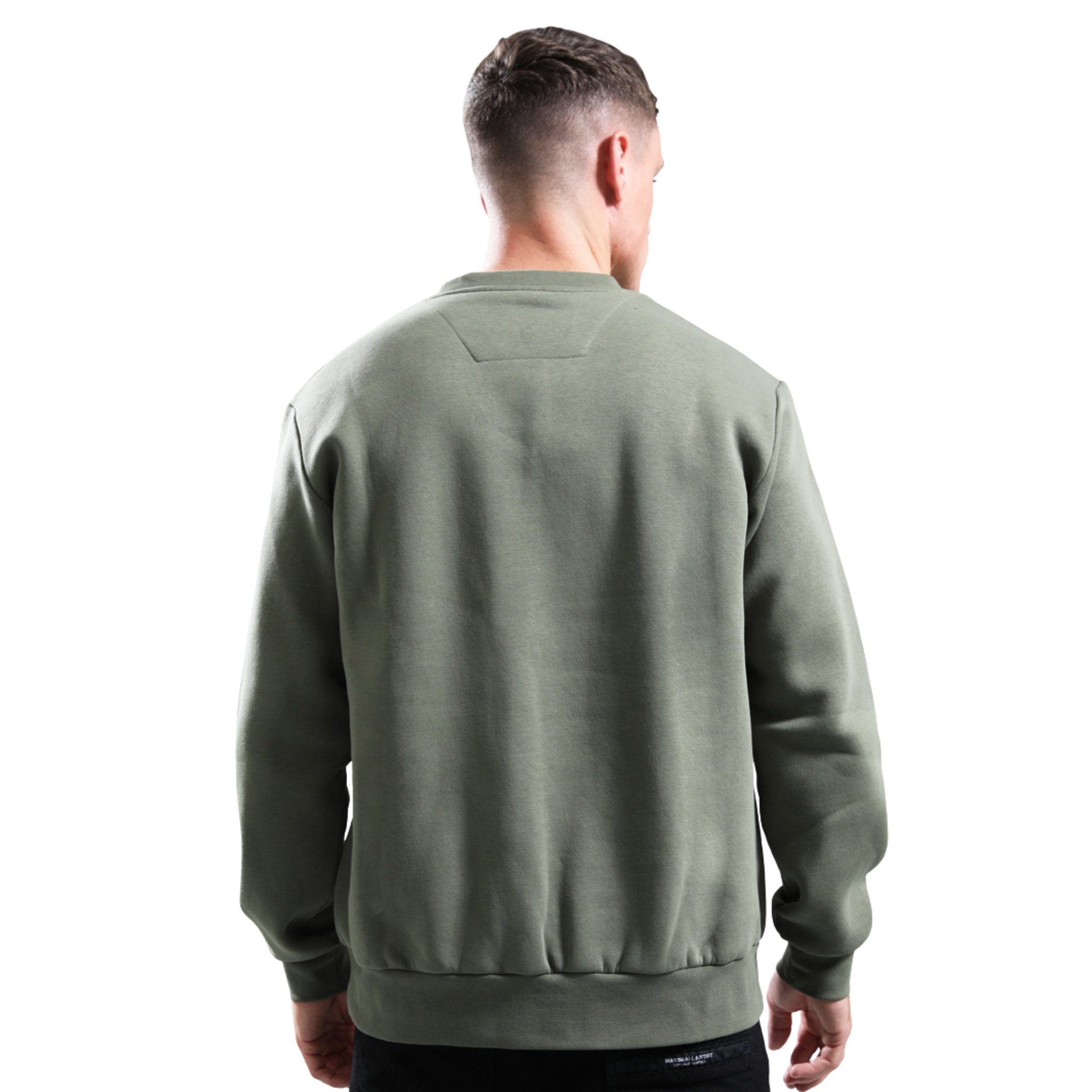Mens Marshall Artist Moss Crux Crew Sweatshirt