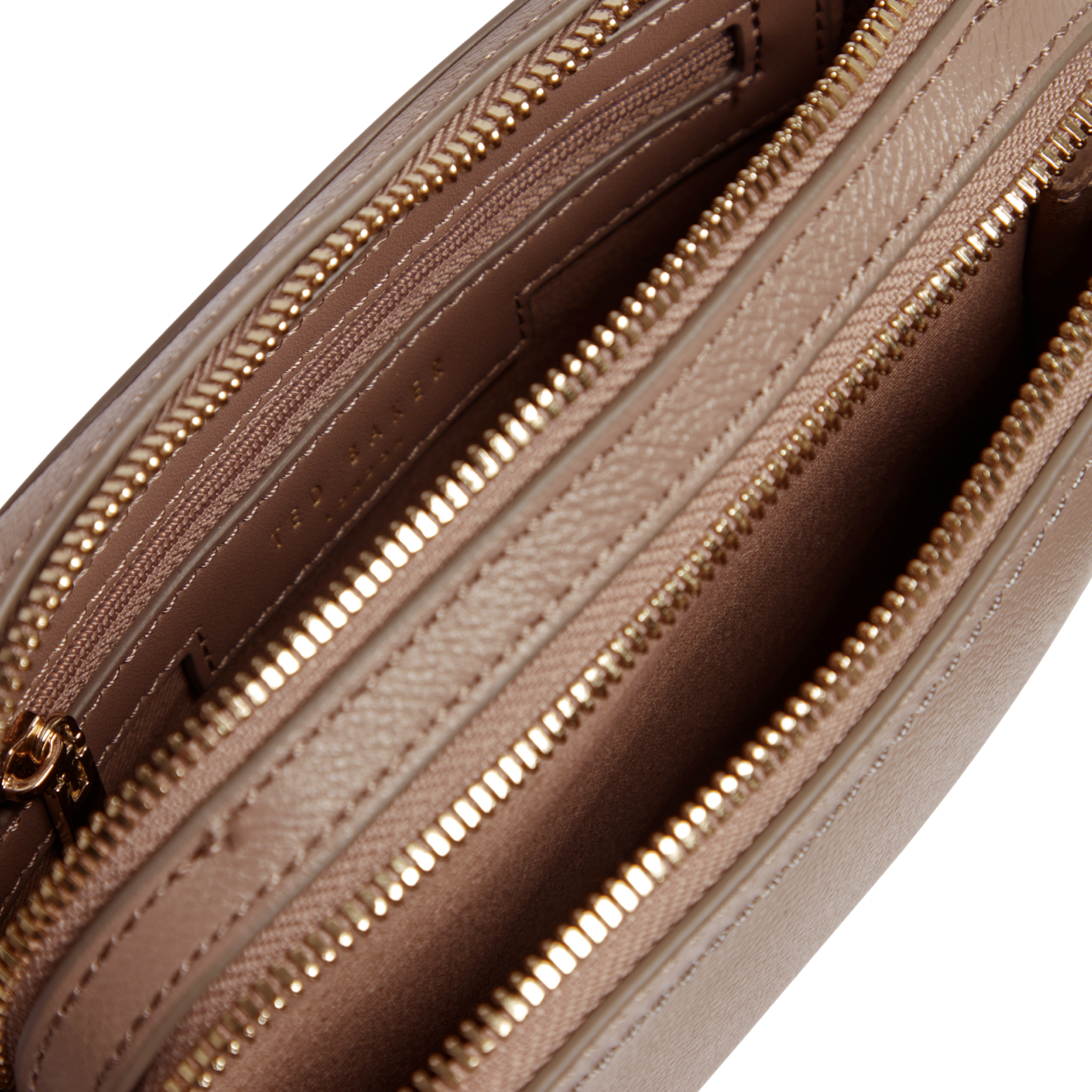 Womens Ted Baker Taupe Linzie Webbing Strap Small Crossbody Bag