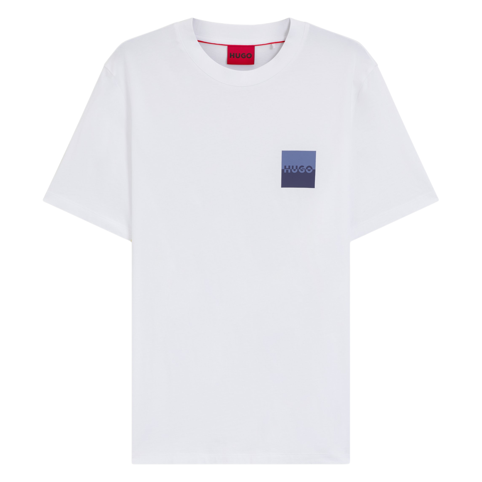 Mens HUGO White Dapusi S/s T Shirt