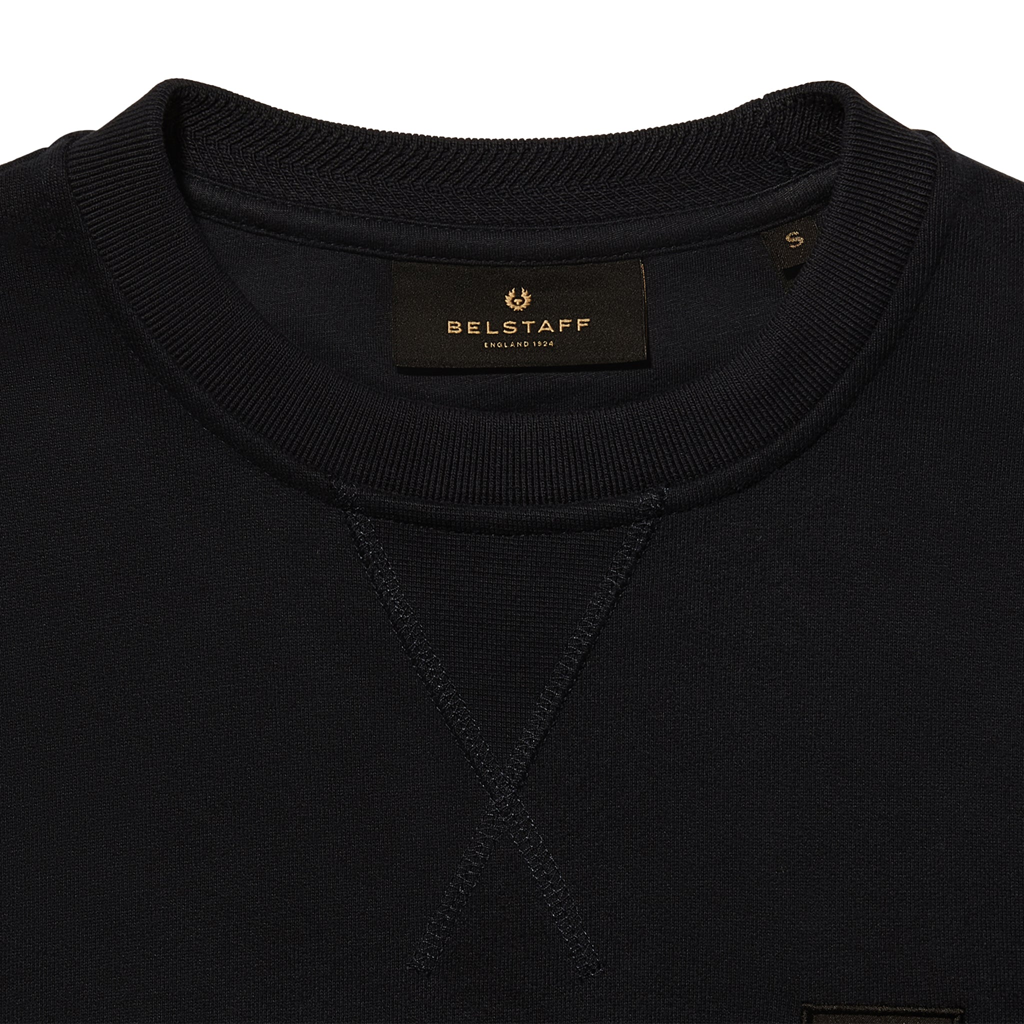 Mens Belstaff Dark Ink Branded Sweatshirt
