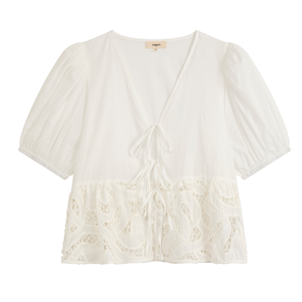 Suncoo Navy Layla Blouse main image 1