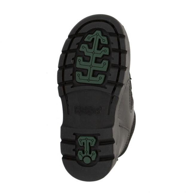Infant Kickers Black Carter Hike Shoes (5-12)