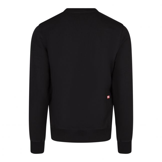 Mens Diesel Black S-Ginn-N1 Sweatshirt