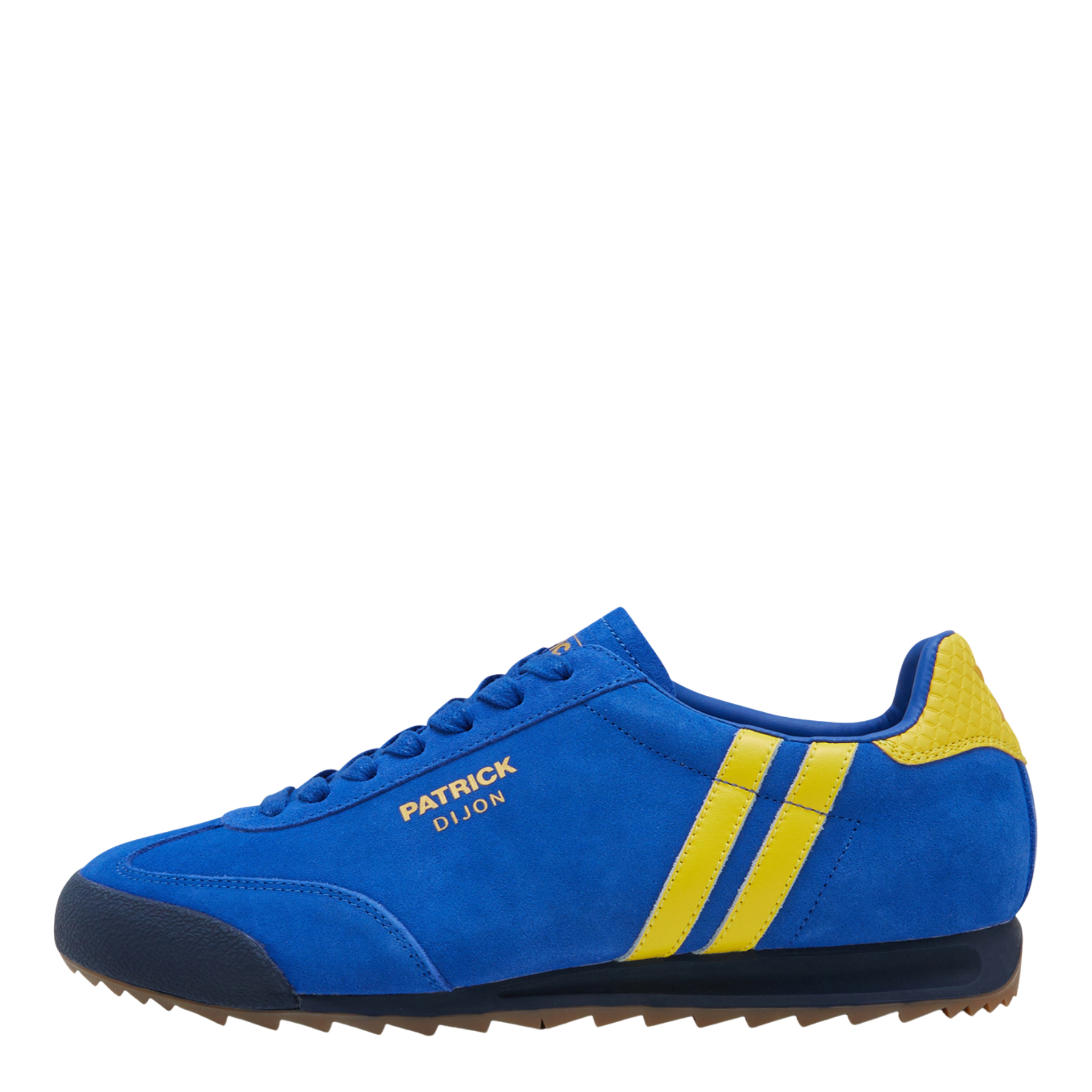 Mens Patrick Royal/Yellow/Navy Dijon Trainers